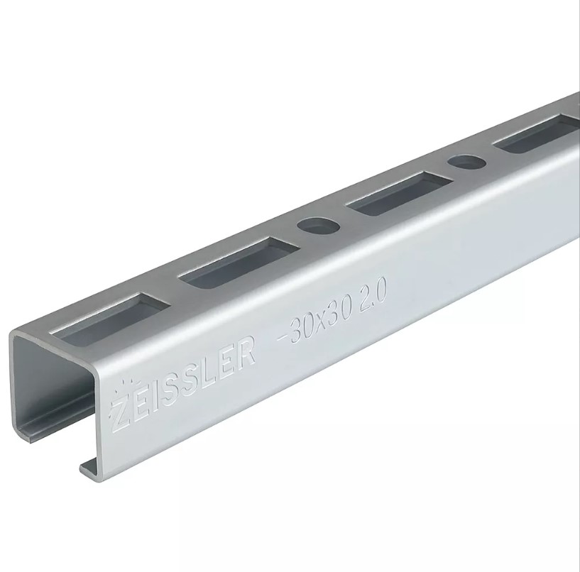 Профиль монтажный  30*30*2-2000mm      ZEISSLER      (6) - Изображение №1