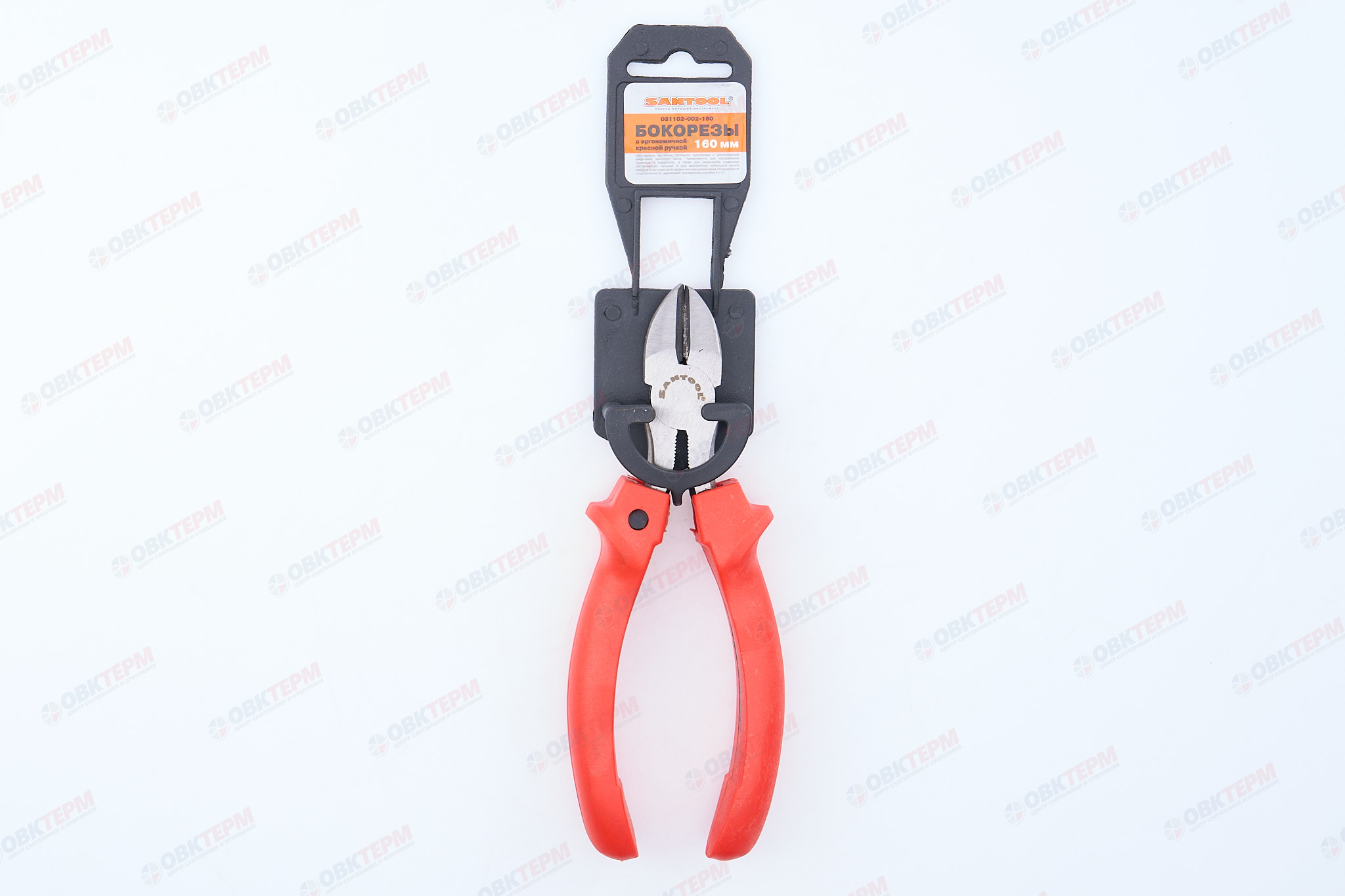 Бокорезы 160 мм красная ручка SANTOOL - миниатюра №7