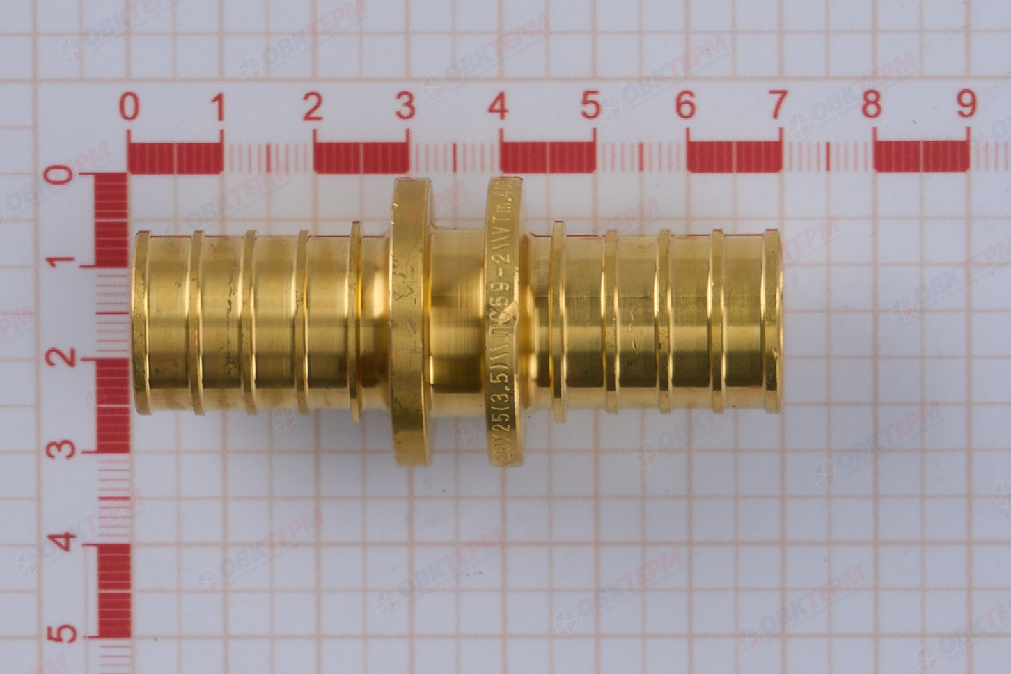 Соединитель надвижной 25(3,5) х 25(3,5)      VALTEC  (100/5) - Изображение №5