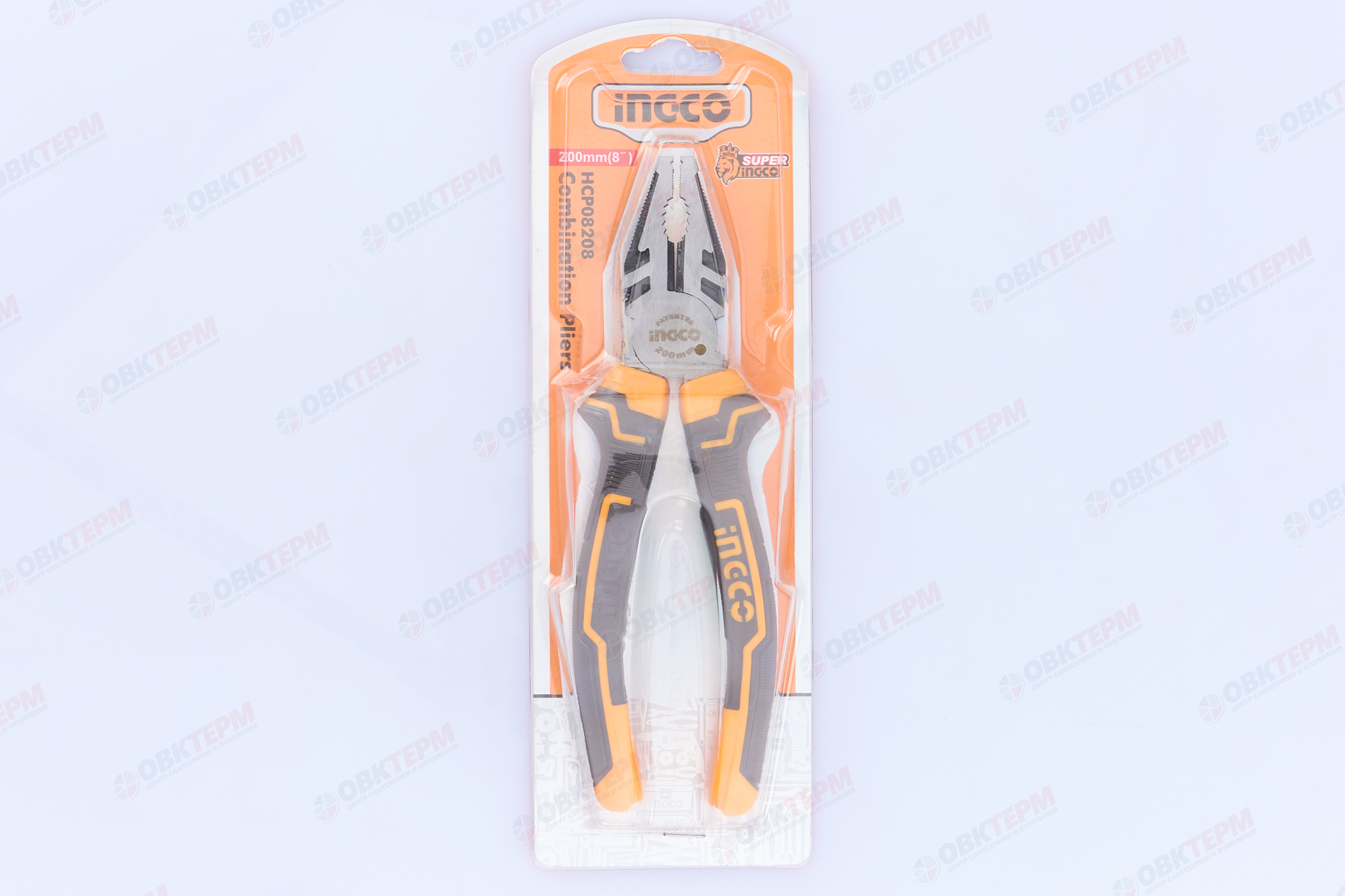 Плоскогубцы комбинированные 200мм INGCO HCP08208 - миниатюра №6