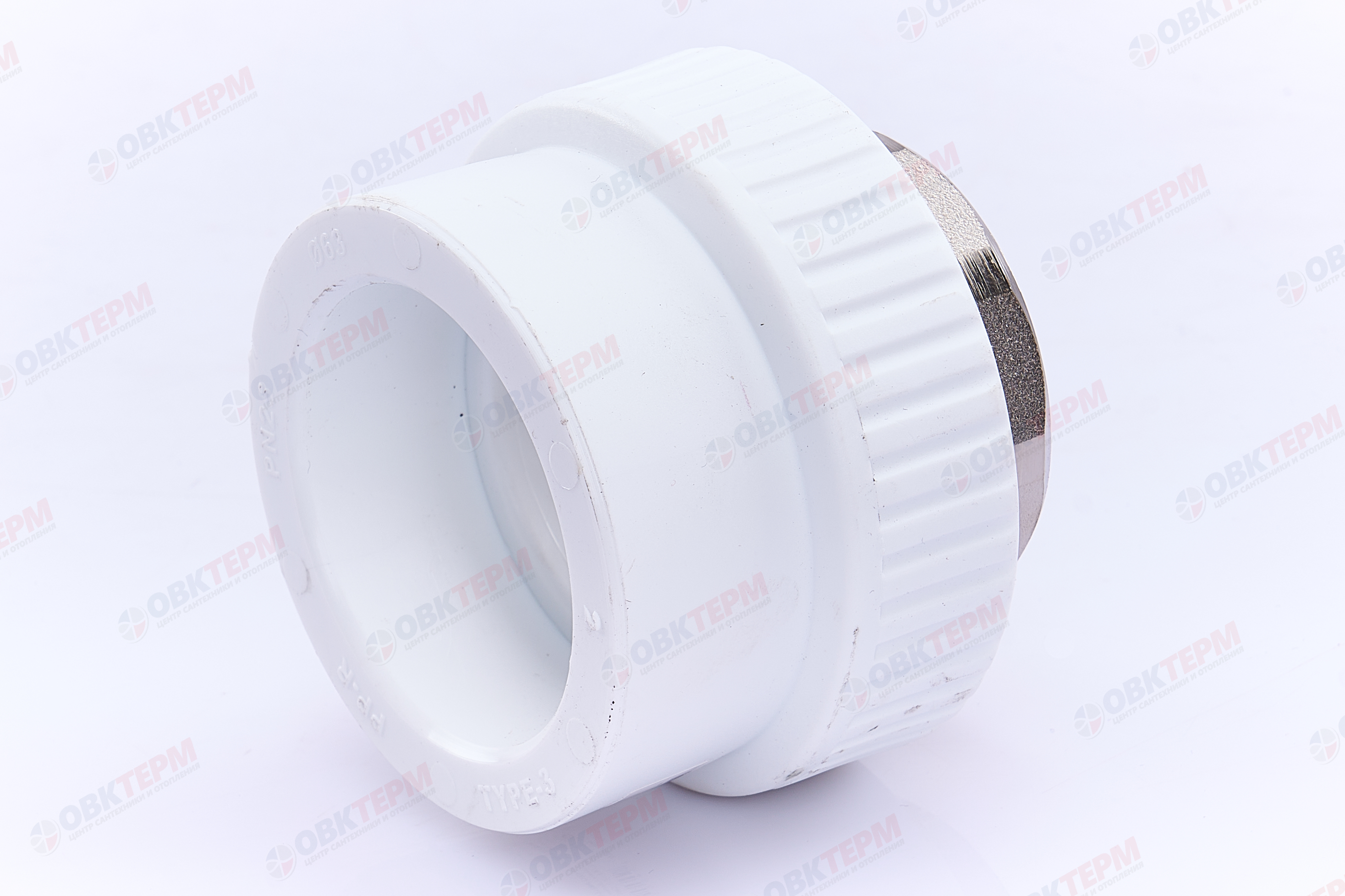 МРВ  63 * 2"    БЕЛАЯ PP-R    (RTP)    (12/2) - миниатюра №3