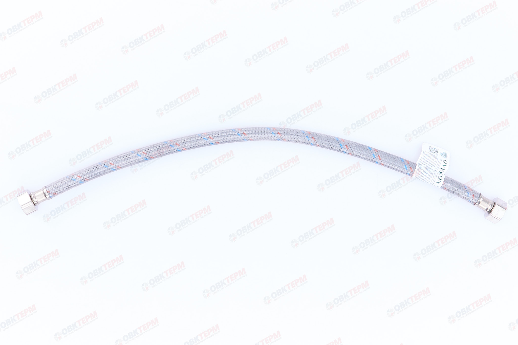 Шланг    1/2"х1/2" ВВ, в силикон.обмотке    50 см  "OVERCON"   (100шт/ящ) - миниатюра №3