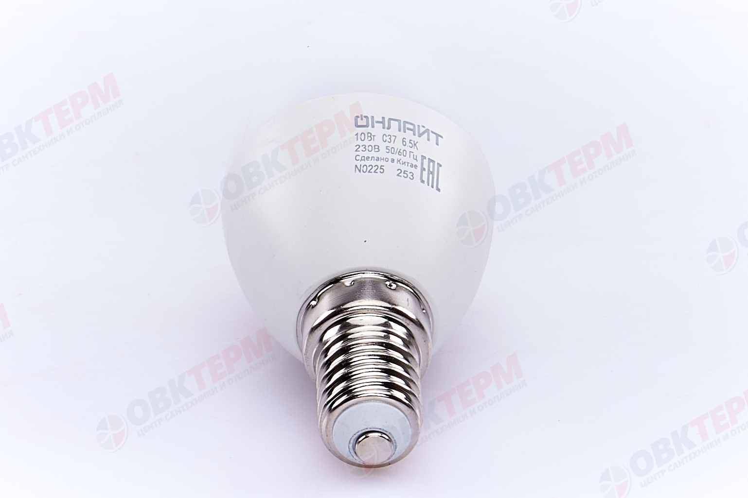 Лампа светодиодная ОНЛАЙТ E14 10Вт cвеча 6500К 61958 - Изображение №5