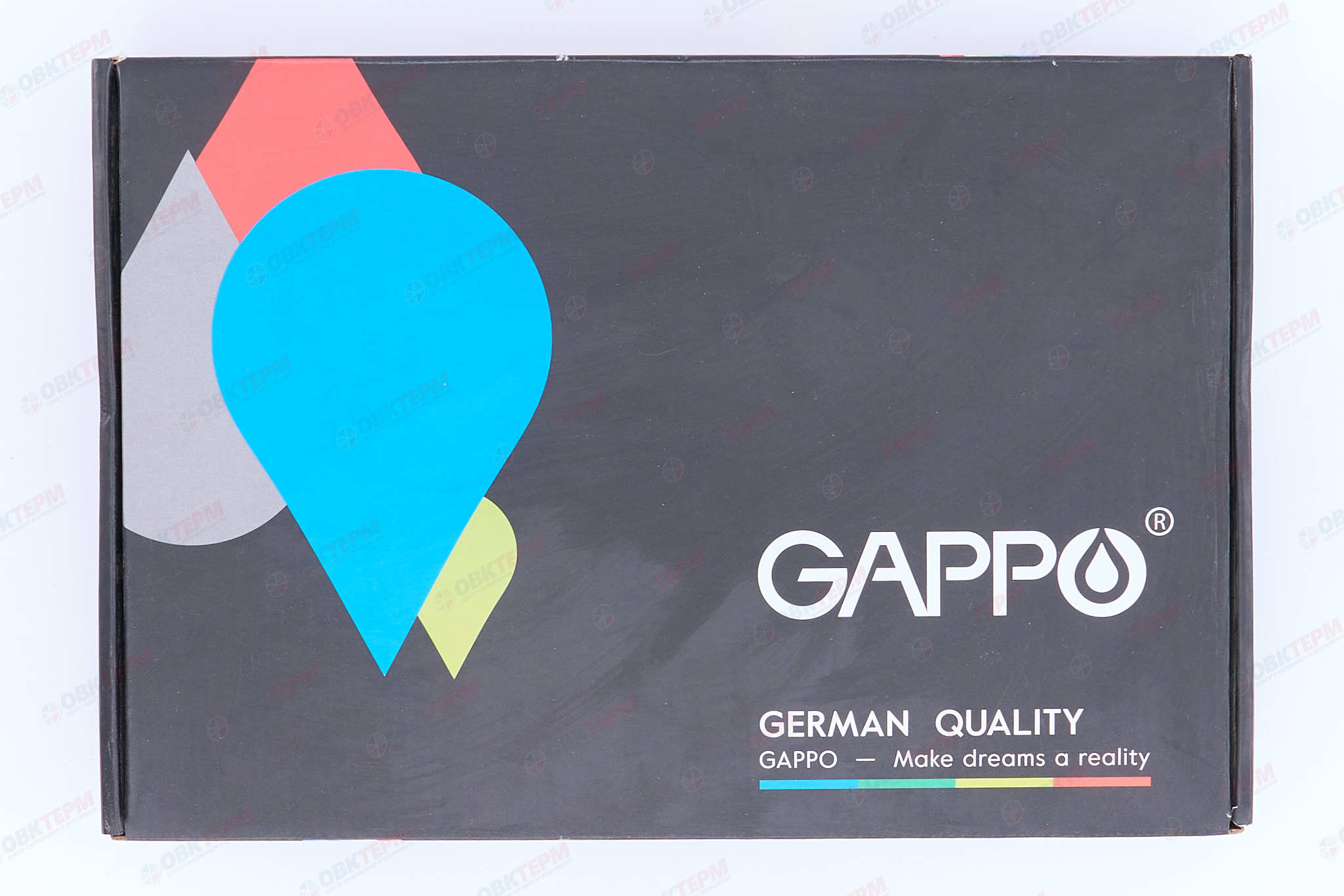 Смеситель д/раковины GAPPO G1007-78 латунь /белый /высокий /Ø35 /на гайке - миниатюра №8