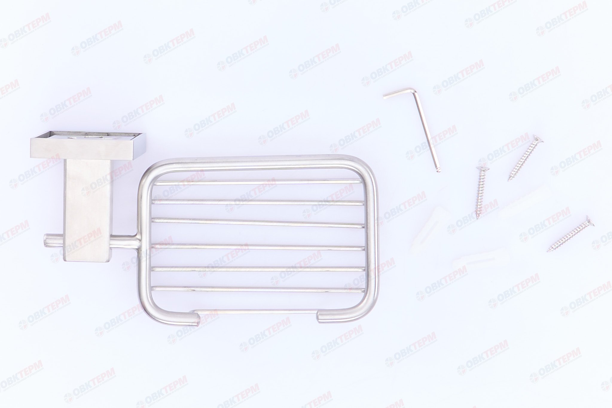 Мыльница  с держателем сатин  F30302-1         FRAP - Изображение №5