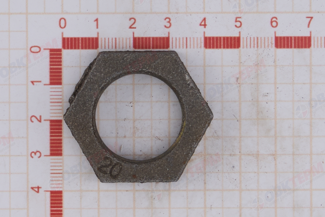 Контргайка чугунная      д  20       3/4" - Изображение №4