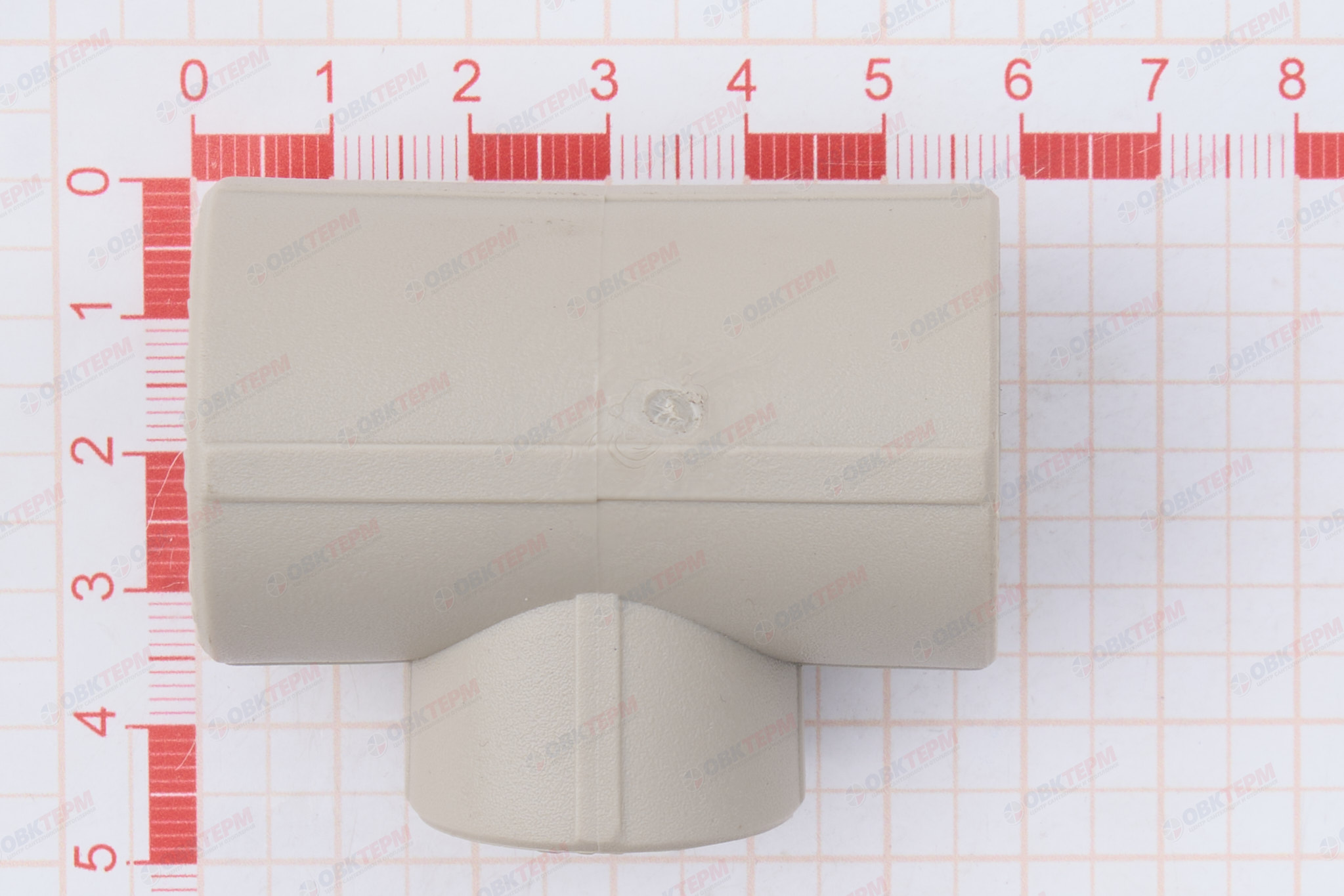Тройник  25*20*25      (VALFEX)  серый  (200/40) - миниатюра №5