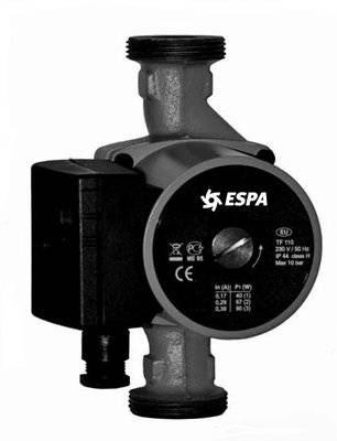 Насос циркуляционный  RA1-S  25/6-130   ESPA  (без гаек) - Изображение №1