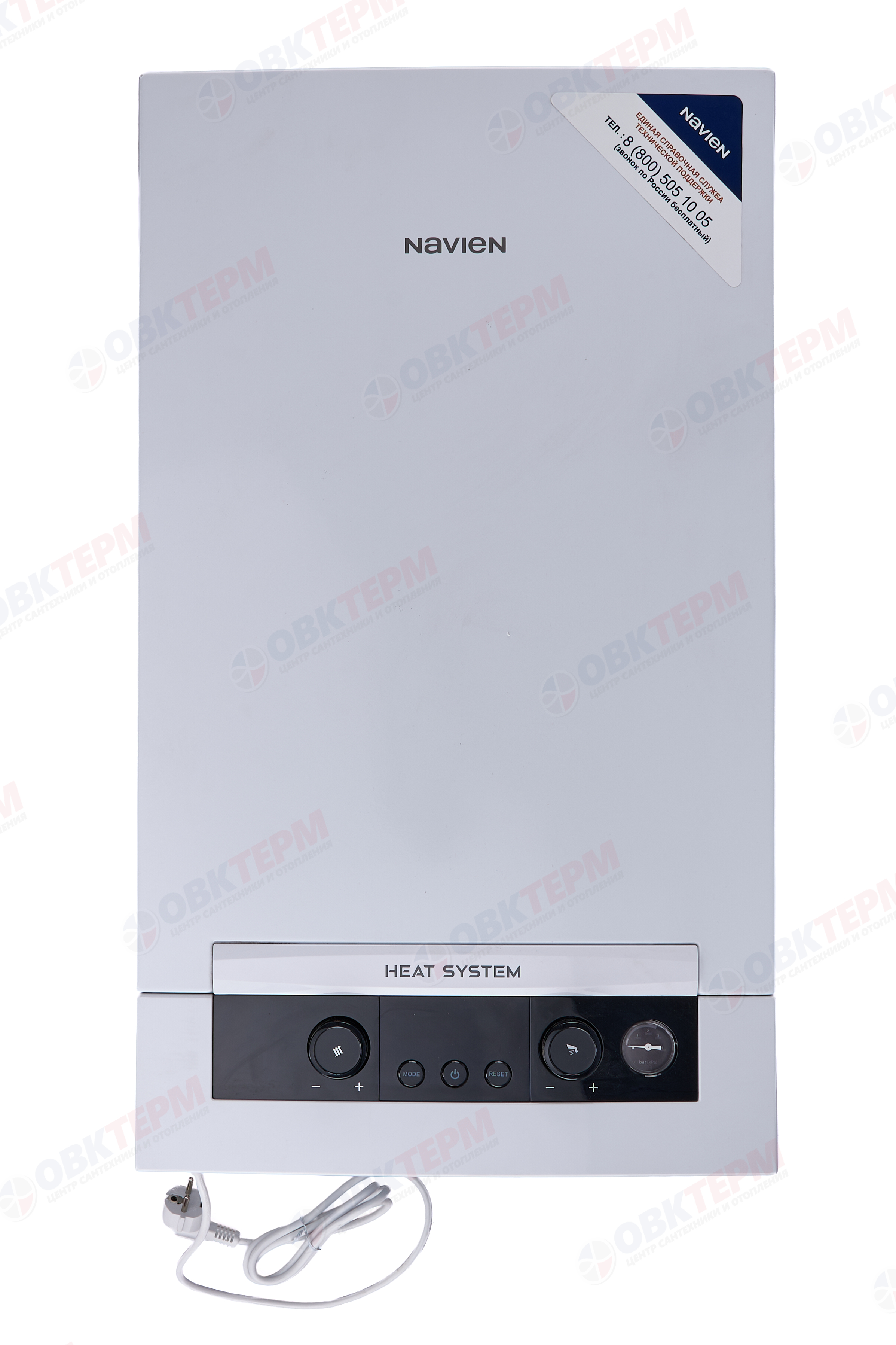Котел газовый настенный NAVIEN  NGB210 SYSTEM 24H (24 кВт, 1 конт, турбо, без трубы) - Изображение №1