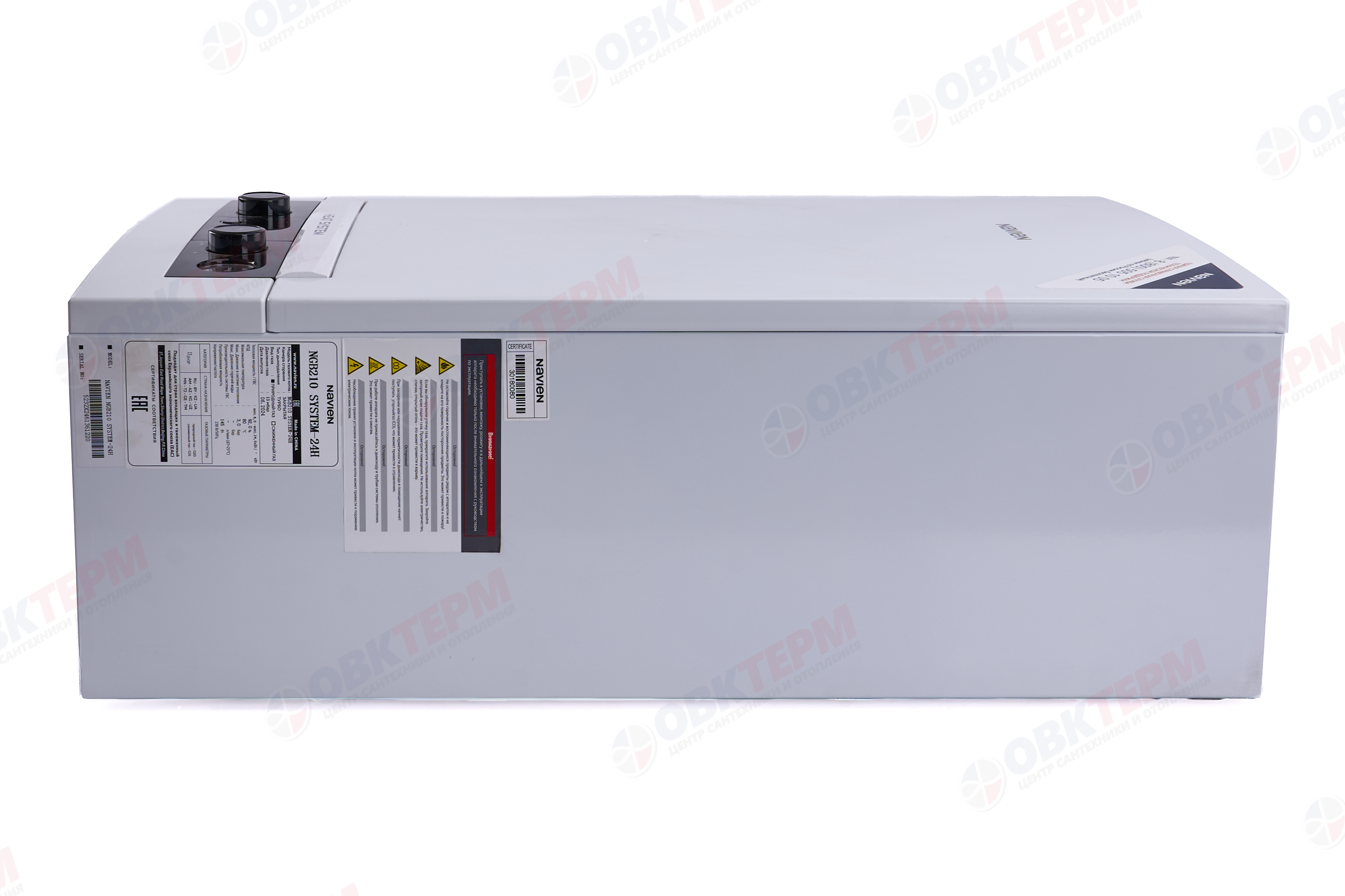 Котел газовый настенный NAVIEN  NGB210 SYSTEM 24H (24 кВт, 1 конт, турбо, без трубы) - Изображение №4
