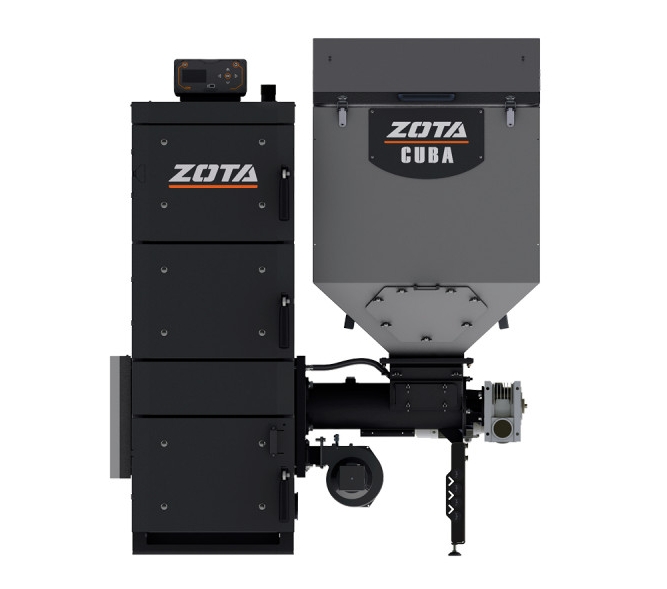 Котел автоматический Zota «Cuba» 80 кВт, шнек 133, C-Line, D дымохода 250 - Изображение №1