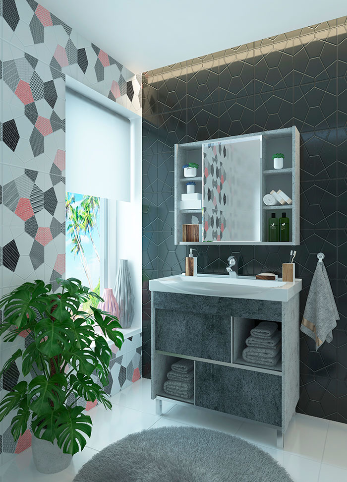 Тумба EvaGold 80 "Michelle" (ум STRIM 80 \ Moduo80 / COMO 80) - миниатюра №3