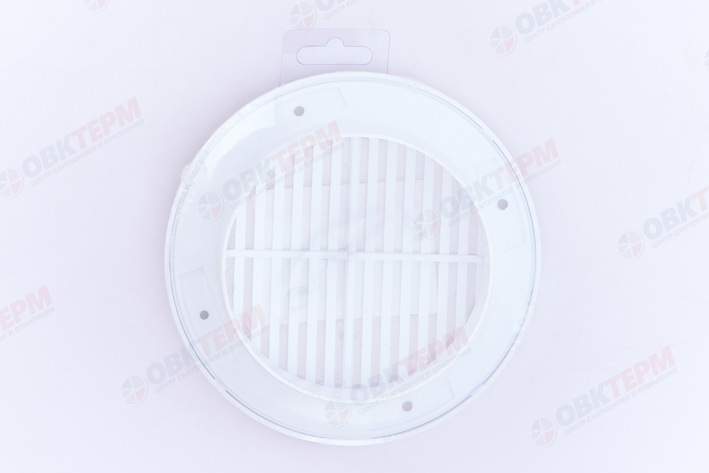 Решетка вентиляционная круглая РКФ d165, с фланцем d120 (22шт/уп) Эра - миниатюра №7