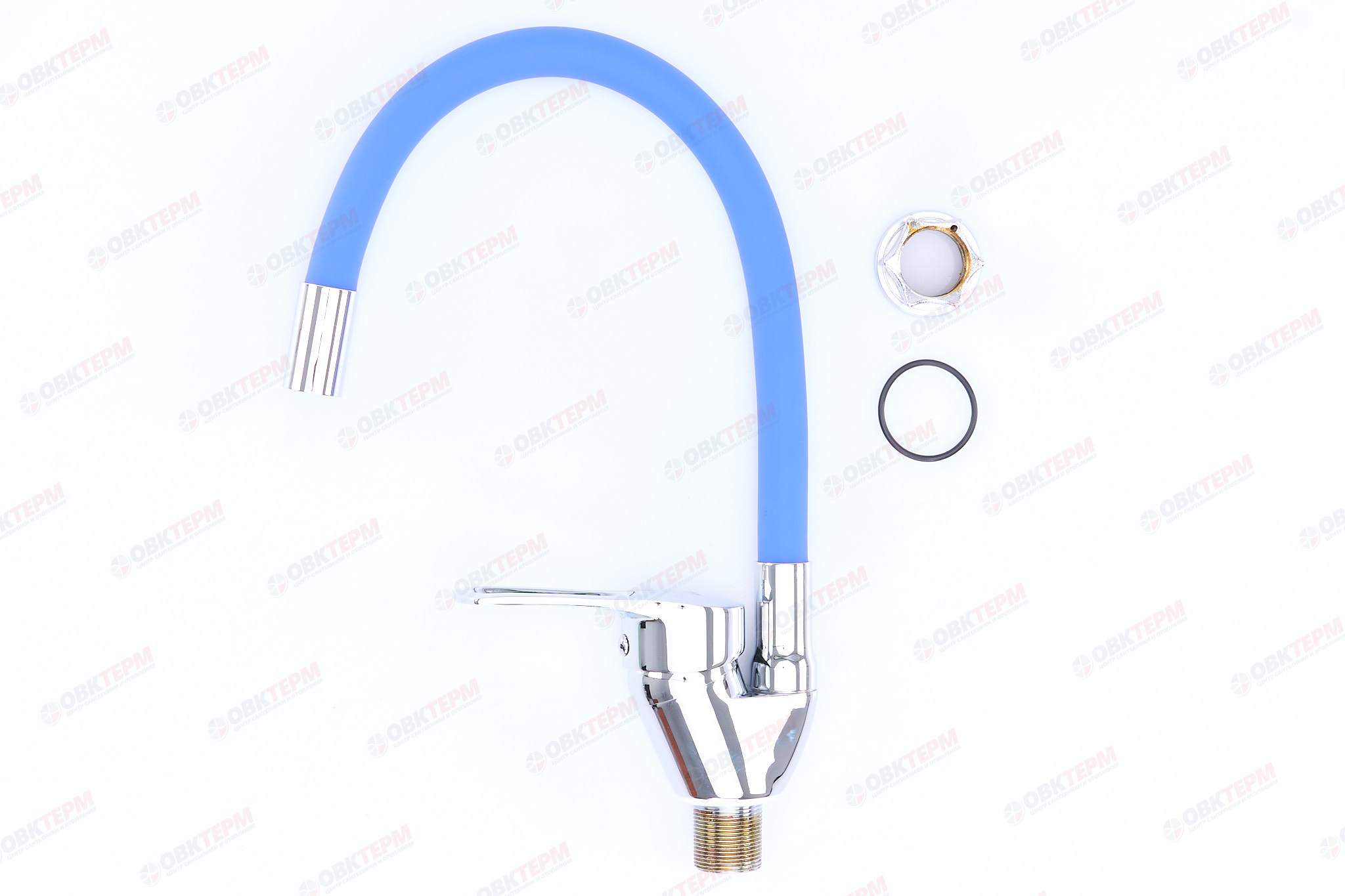 Смеситель д/кухни REFLECTOR MIXXUS FANY 011 (NUT) BLUE Ø35 ГАЙКА без подводки (12 шт/ящ) - миниатюра №3