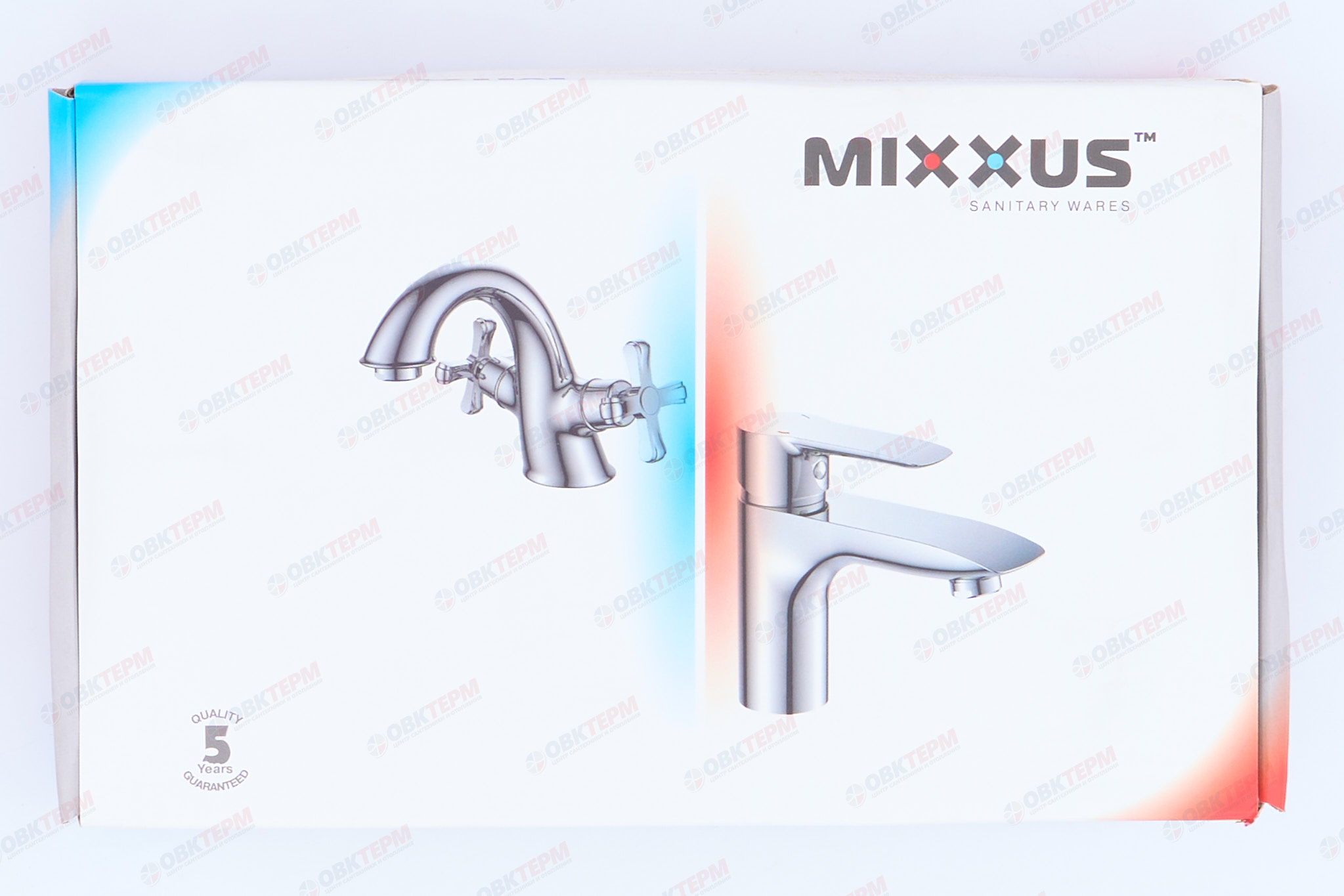 Смеситель д/кухни REFLECTOR MIXXUS FANY 011 (NUT) BLUE Ø35 ГАЙКА без подводки (12 шт/ящ) - миниатюра №6