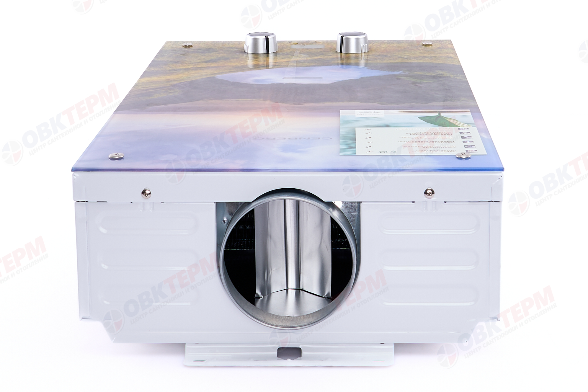 Колонка газовая  GENBERG 210.01 ДЕКОР-ЕКО 10л. КАВКАЗ (ШxВxГ) (ШxВxГ) 340x590x150 мм - Изображение №4