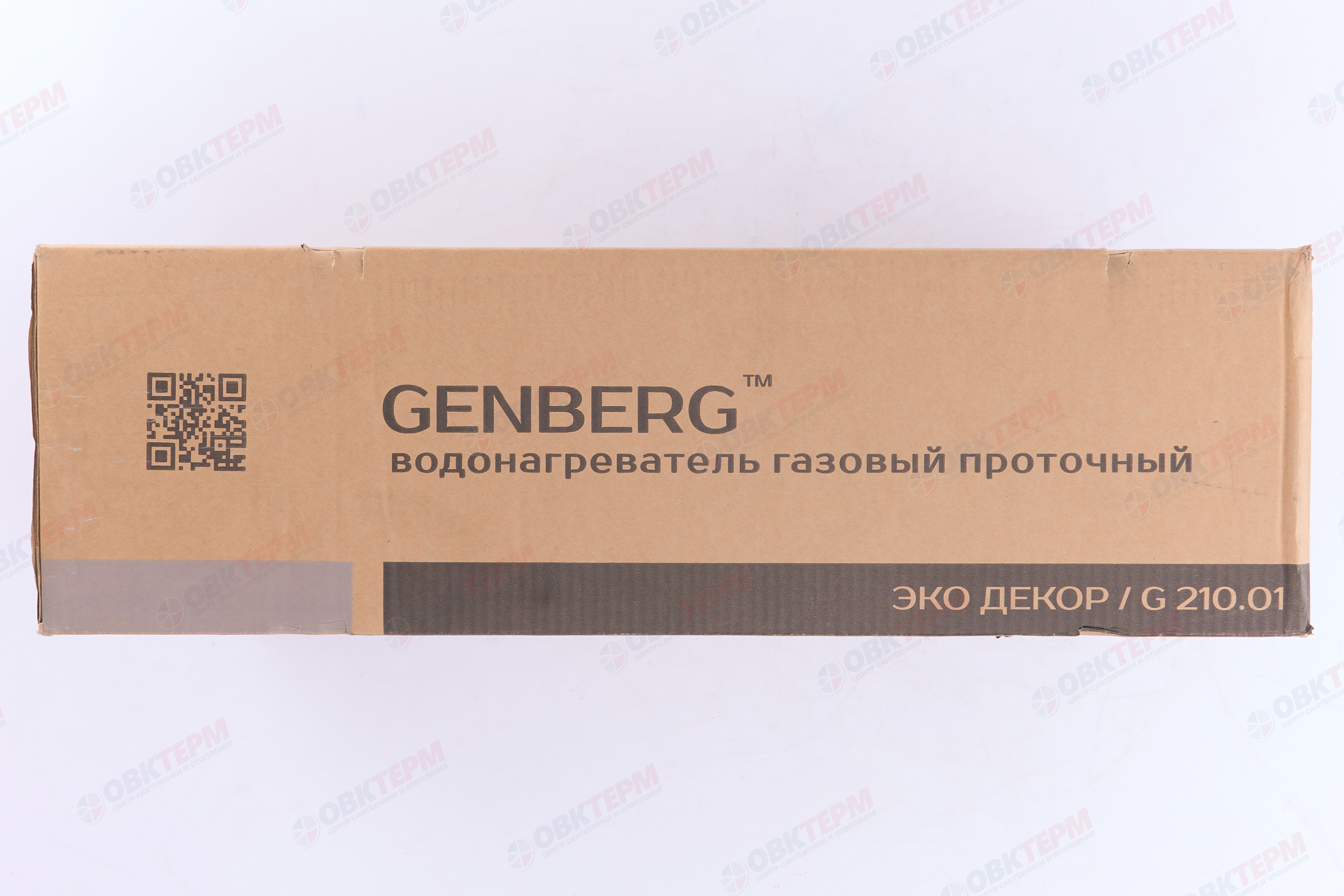 Колонка газовая  GENBERG 210.01 ДЕКОР-ЕКО 10л. КАВКАЗ (ШxВxГ) (ШxВxГ) 340x590x150 мм - миниатюра №7