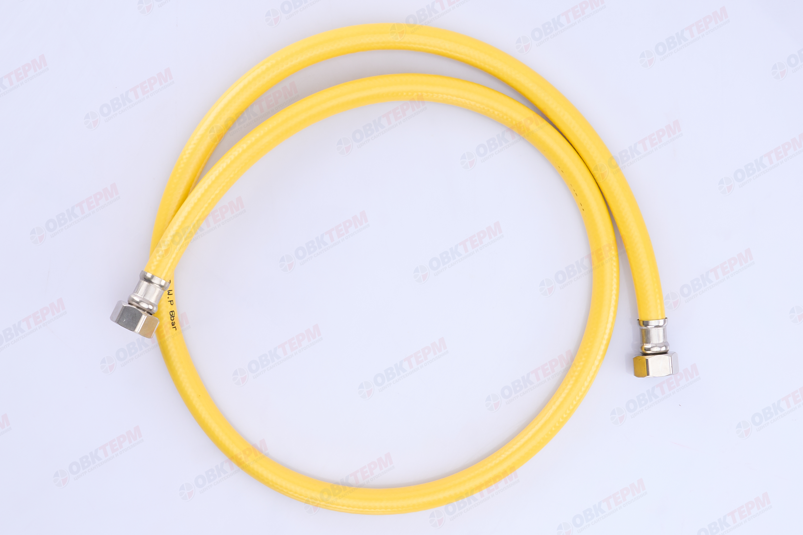 Шланг ЖЕЛТЫЙ газовый   3/4  ГГ     150 см             "OVERCON"      (40) - Изображение №3