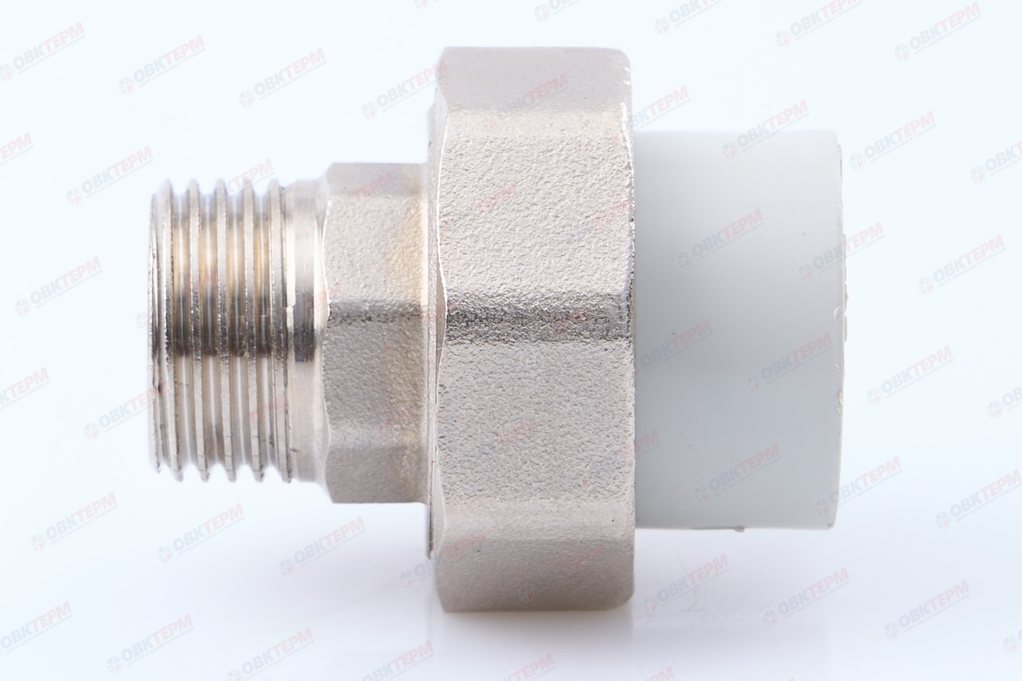 Разборное соединение   20 * 1/2" н   СЕРОЕ   (PRO AQUA)    (125/25) - Изображение №3