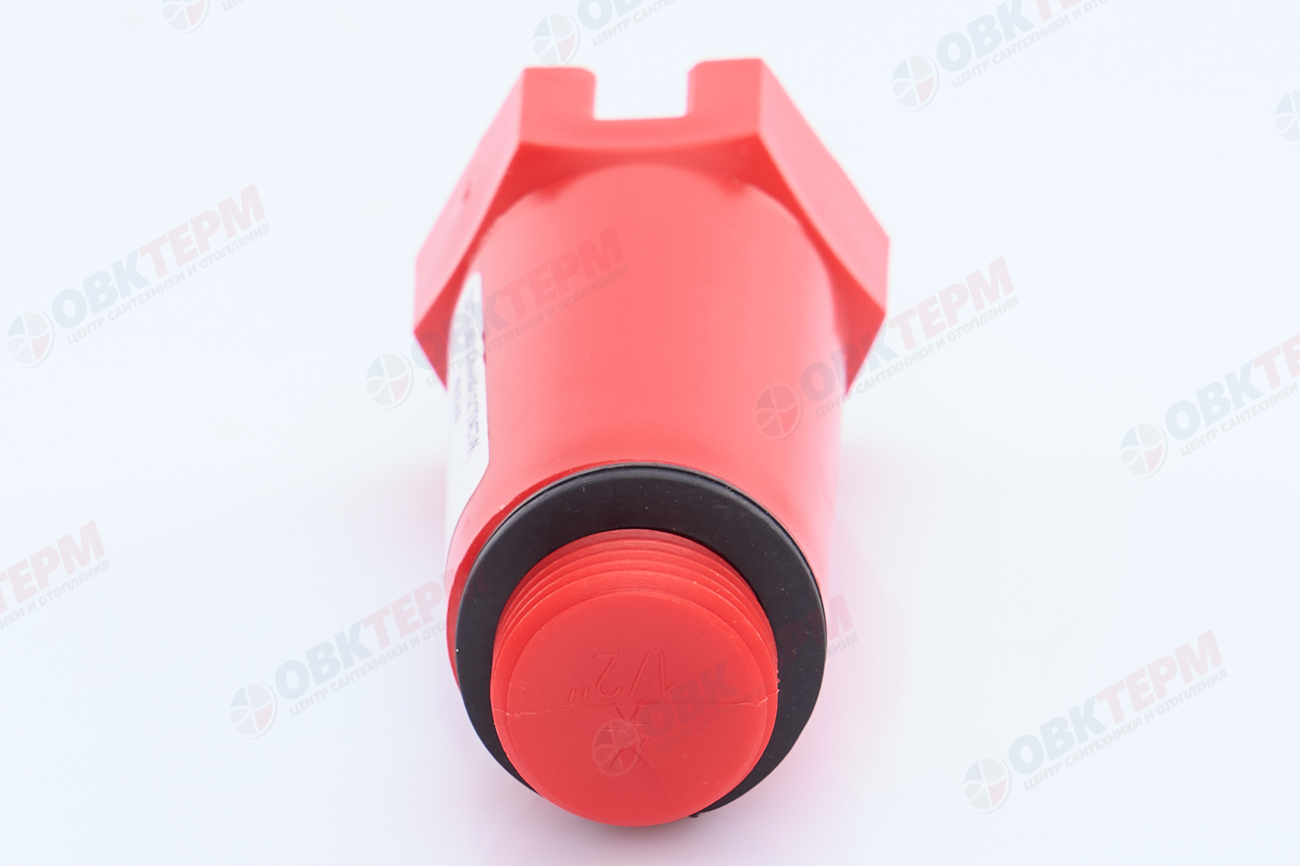 Заглушка длинная  1/2"  пластик, красная     (RTP)     (100/1) - Изображение №3