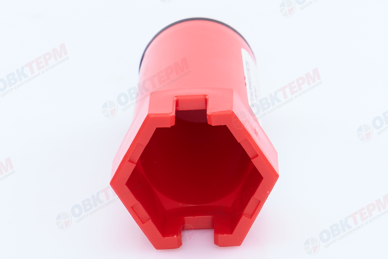 Заглушка длинная  1/2"  пластик, красная     (RTP)     (100/1) - Изображение №5