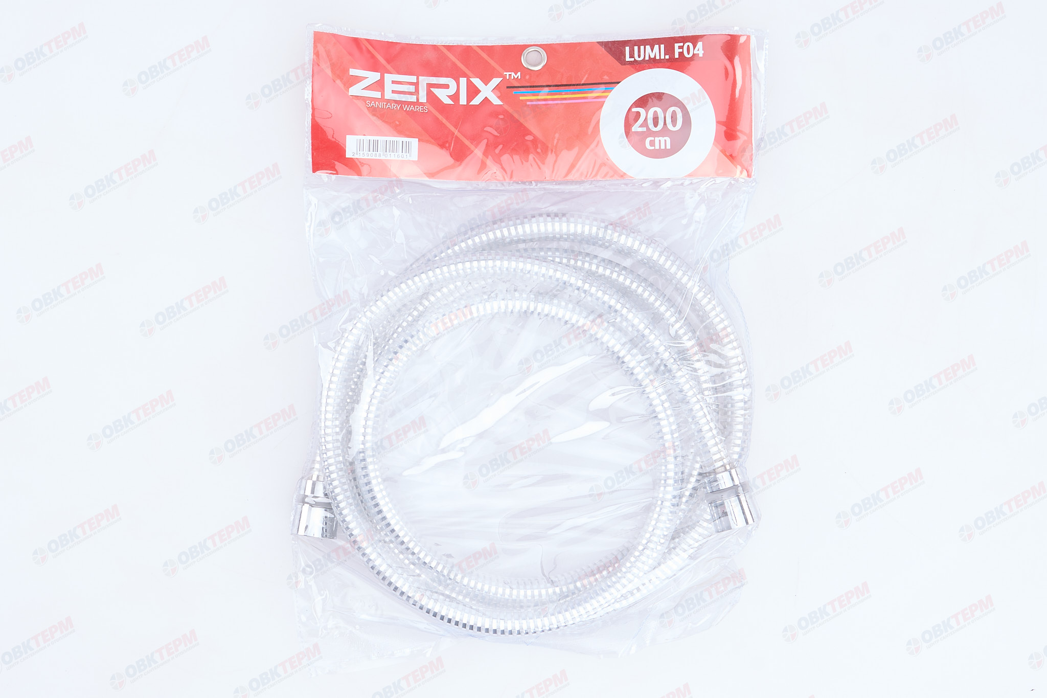 Шланг д/душа ZERIX LUMI F04 2,0м  (50 шт/ящ) - Изображение №3