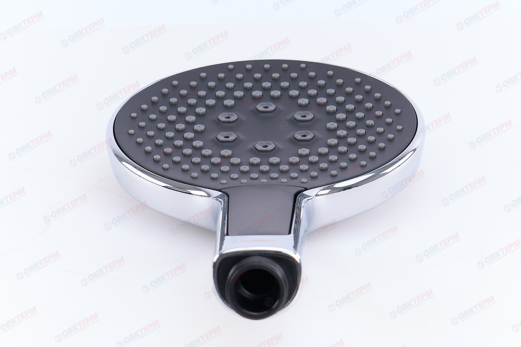 Лейка д/душа ручная KOER KP-0401-01 (3 режима, цвет ХРОМ) 130мм (30 шт/ящ) - Изображение №3