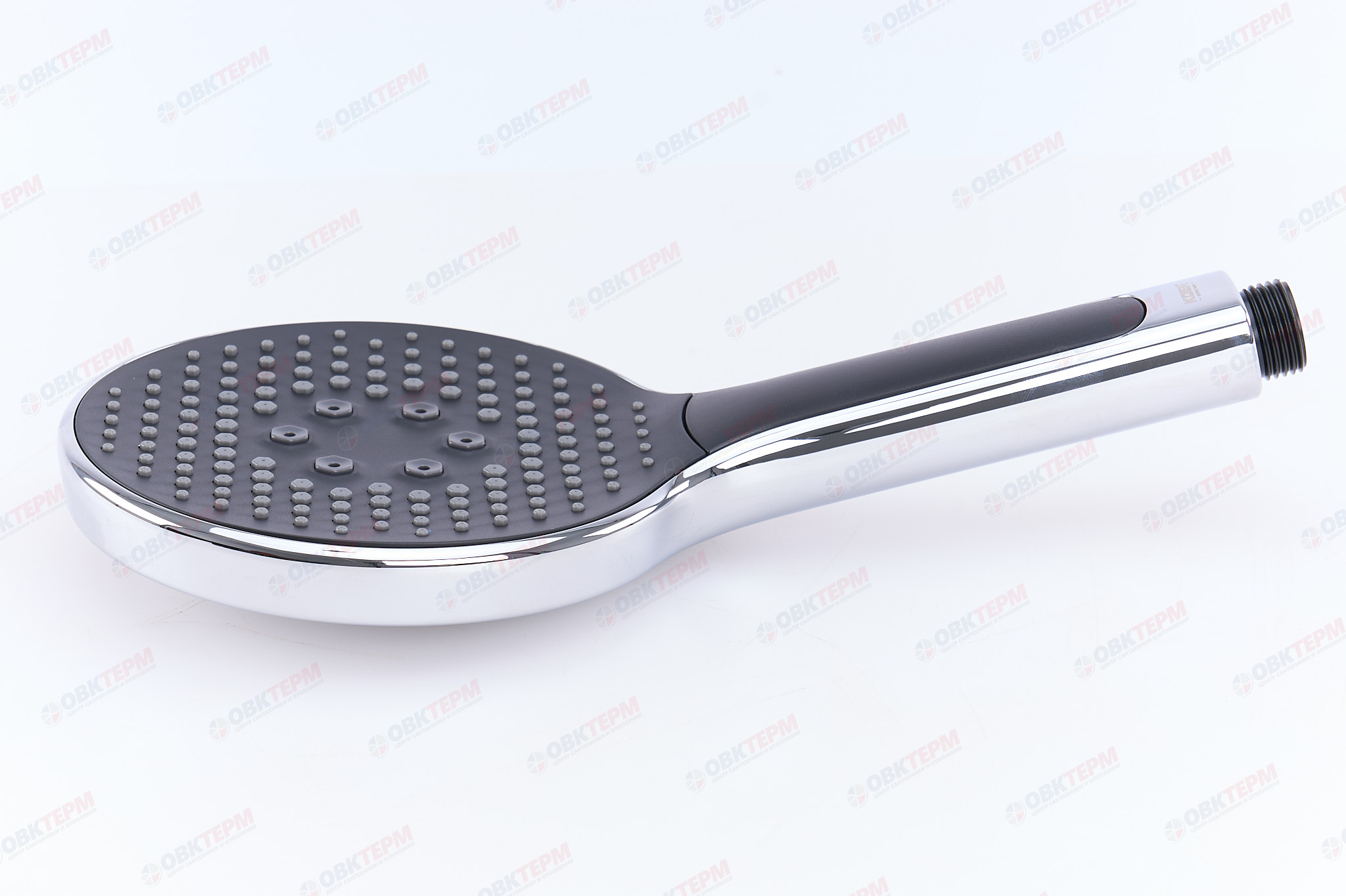 Лейка д/душа ручная KOER KP-0401-01 (3 режима, цвет ХРОМ) 130мм (30 шт/ящ) - Изображение №4