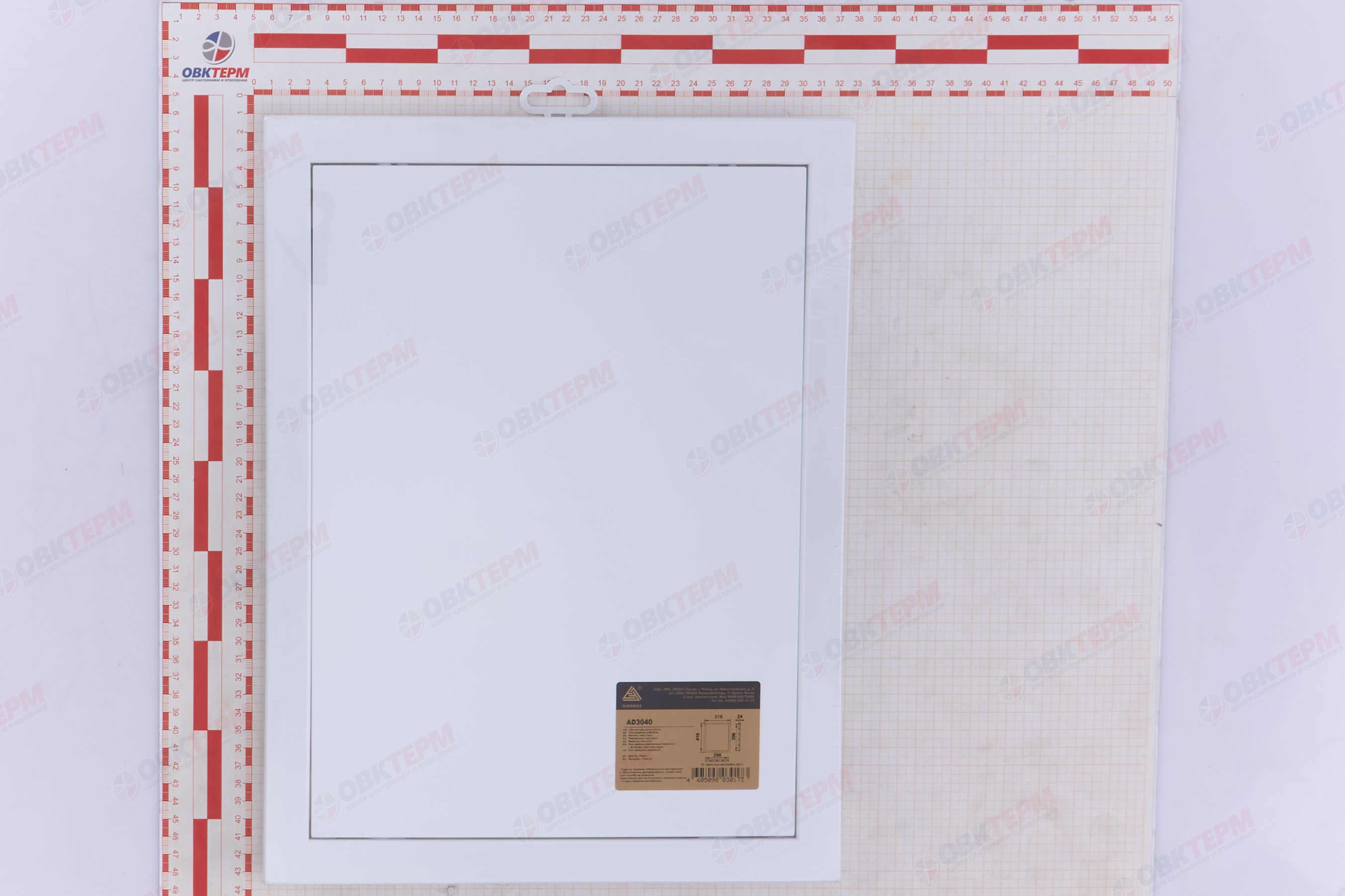 Люк-дверца ревизионный, нажимной Ш318*В418 с фланцем 296*396 (18шт/уп) Эра - миниатюра №8