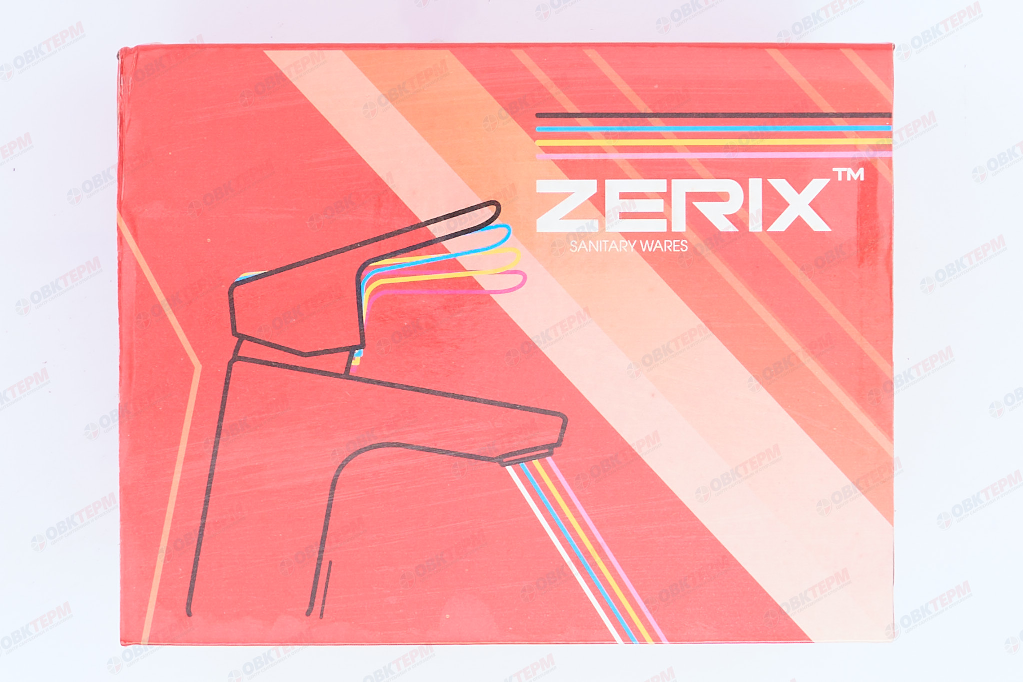 Смеситель д/ванны корот. ZERIX FAD 182  (6 шт/ящ) - миниатюра №5