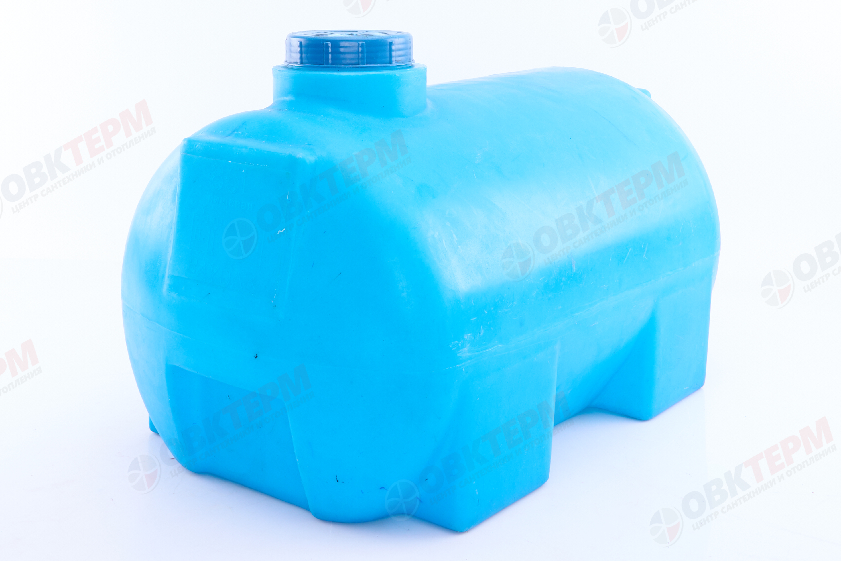 Емкость   Байдар Пласт 85л   горизонтальная  Синяя  (в41*д77*ш38) - Изображение №2