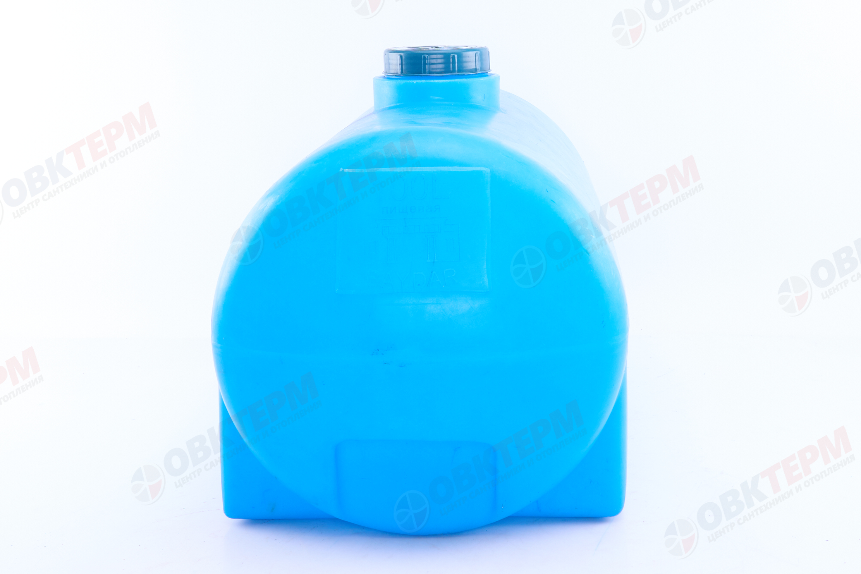 Емкость  Байдар Пласт 100л   горизонтальная  Синяя  (в48*д78*ш40) - Изображение №4