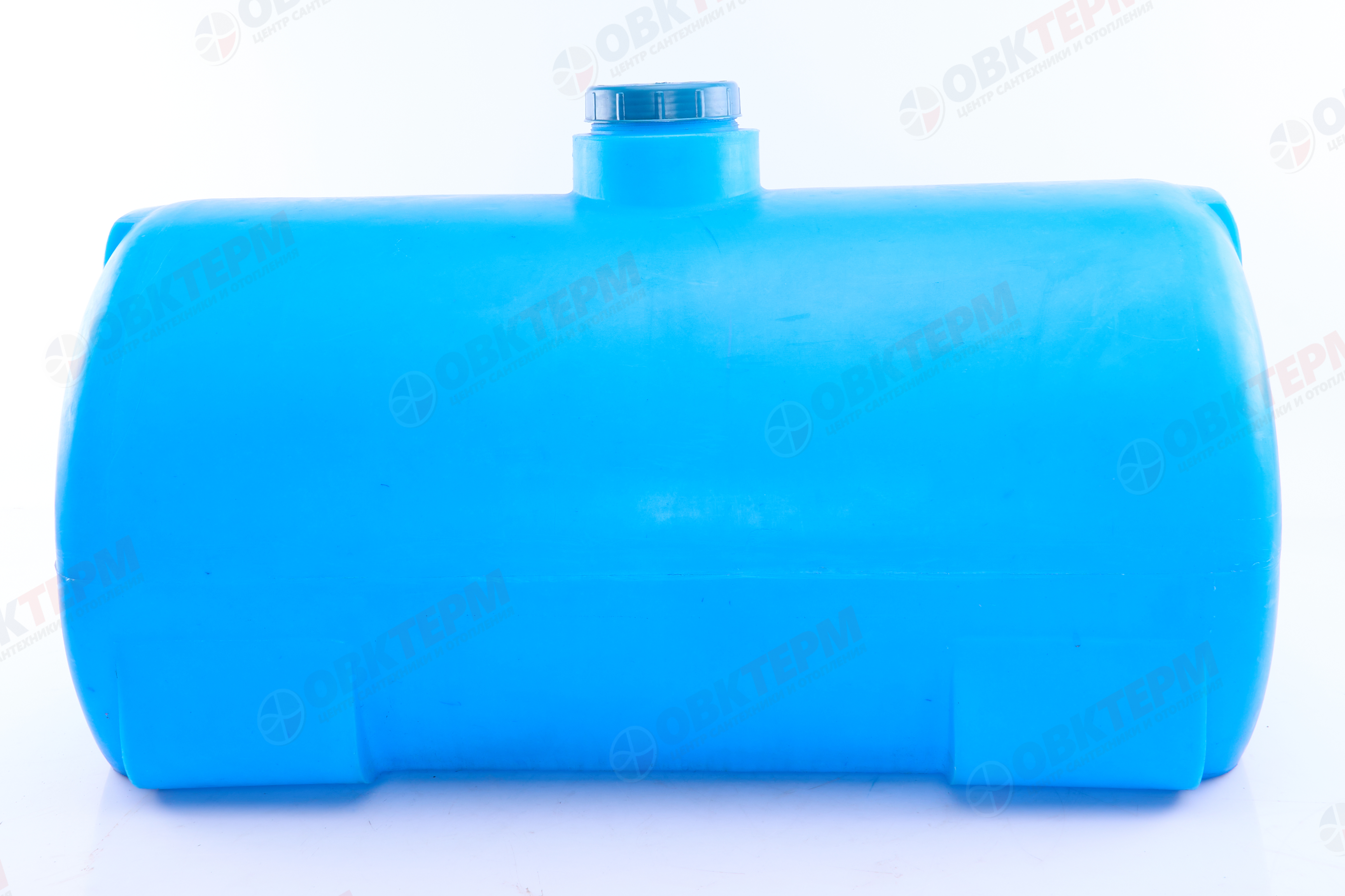 Емкость  Байдар Пласт 150л   горизонтальная  Синяя  (в50*д90*ш50) - Изображение №4