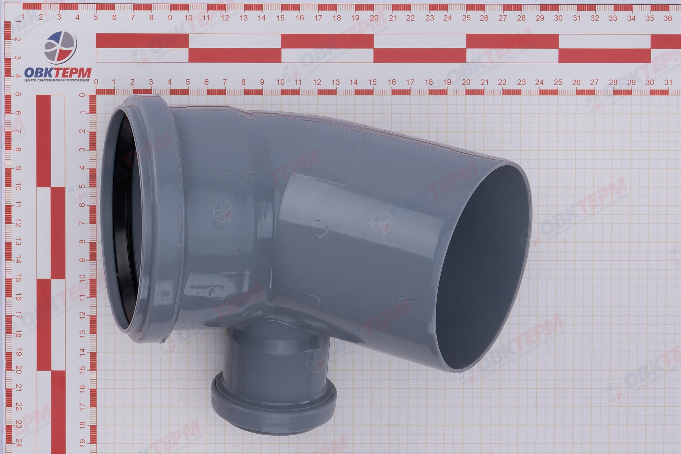 Отвод 110/45*/50 влево       (35 шт)            RTP - миниатюра №6