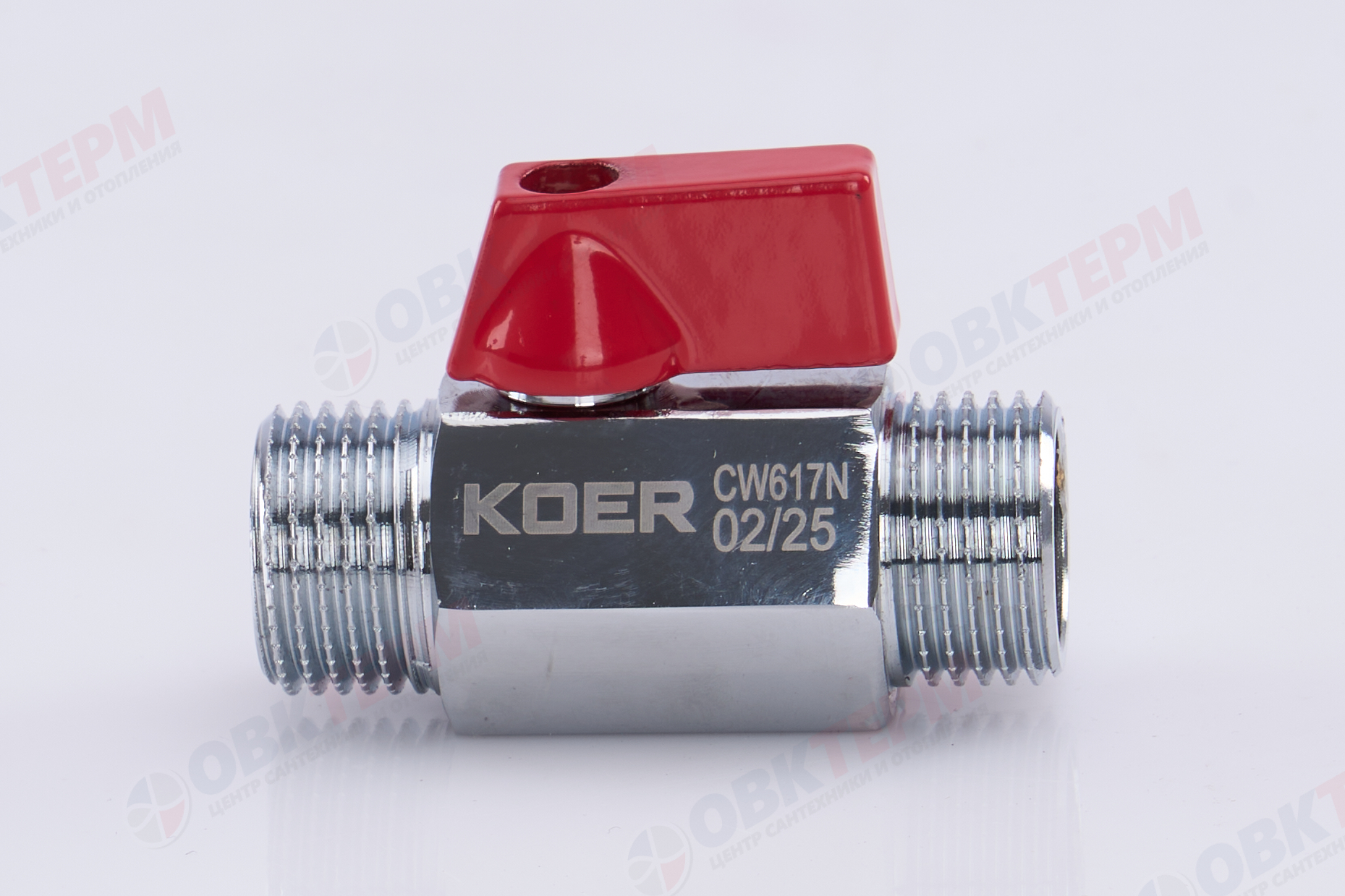 Кран шаровый       мини     1/2" нн          (160шт/ 1ящ)       KOER - Изображение №2