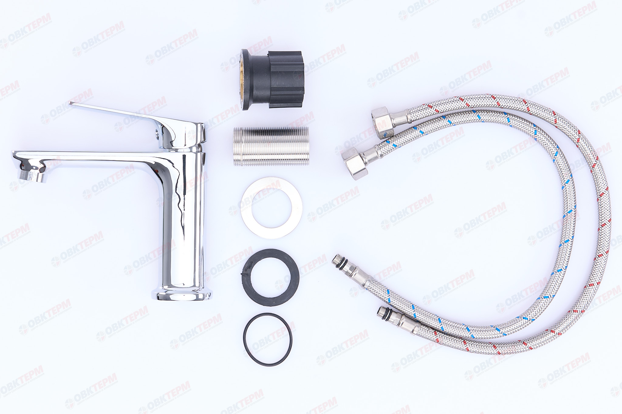 Смеситель д/умывальника MIXXUS PREMIUM MONE 001 (NUT/ГАЙКА) (10 шт/ящ) - Изображение №3