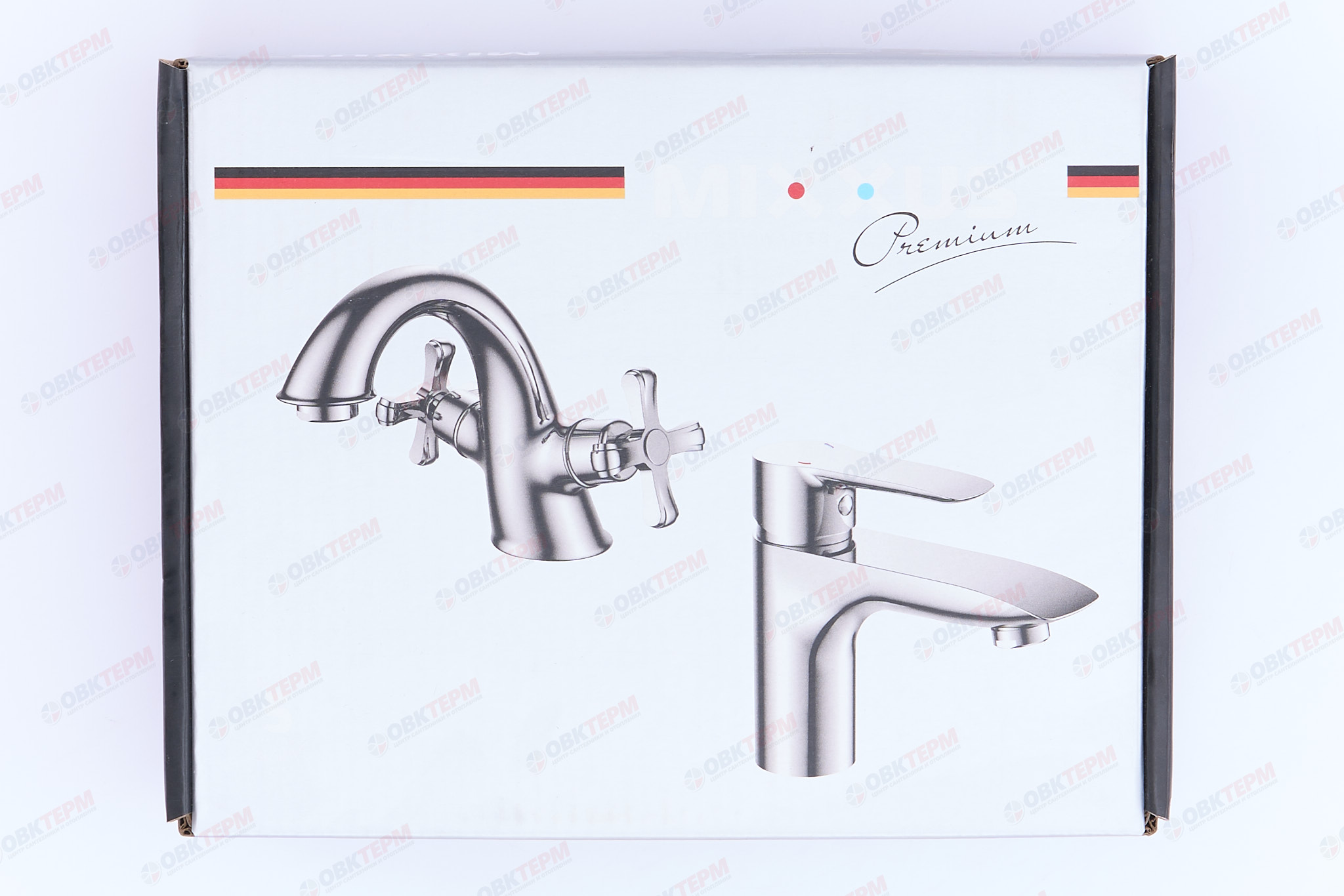 Смеситель д/умывальника MIXXUS PREMIUM MONE 001 (NUT/ГАЙКА) (10 шт/ящ) - миниатюра №6