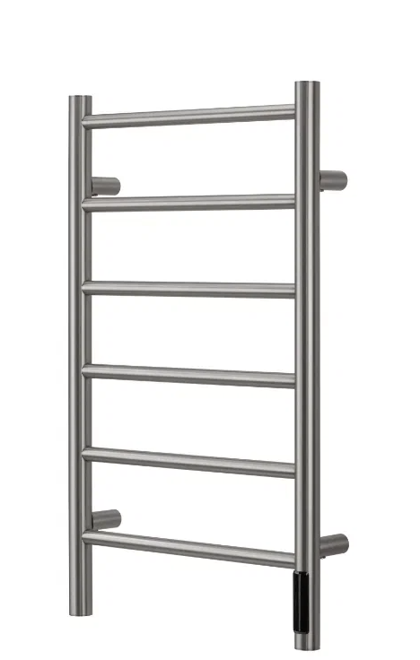 Полотенцесушитель электрический Domamir Mama 400х700 (никель) - Изображение №2