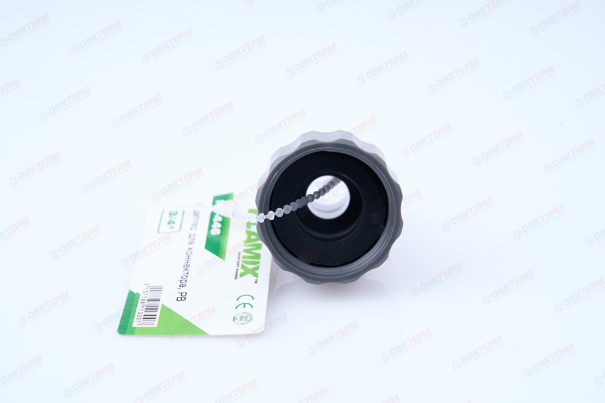 Адаптер для коннектора, 3/4" РВ  (ABS) (240/60 шт)  PLAMIX/CRAB PL-446 - Изображение №3