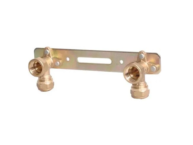 Угол  настенный   с планкой  16 * 1/2" (мет)    ТIM          (5уп/25ящ) - Изображение №1
