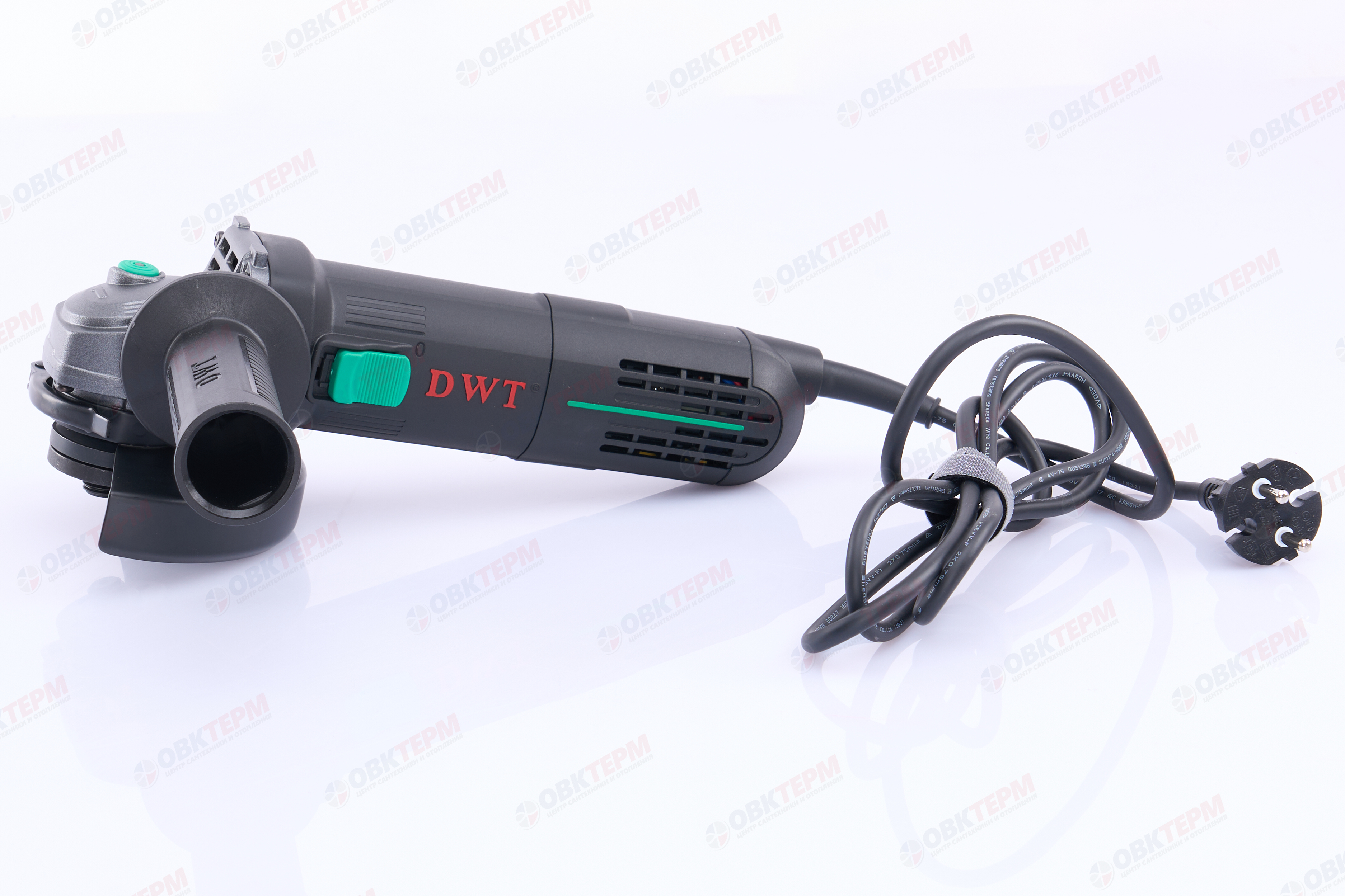 Углошлифовальная машина DWT 125 мм (860 Вт, рег 3300-11000) - Изображение №3