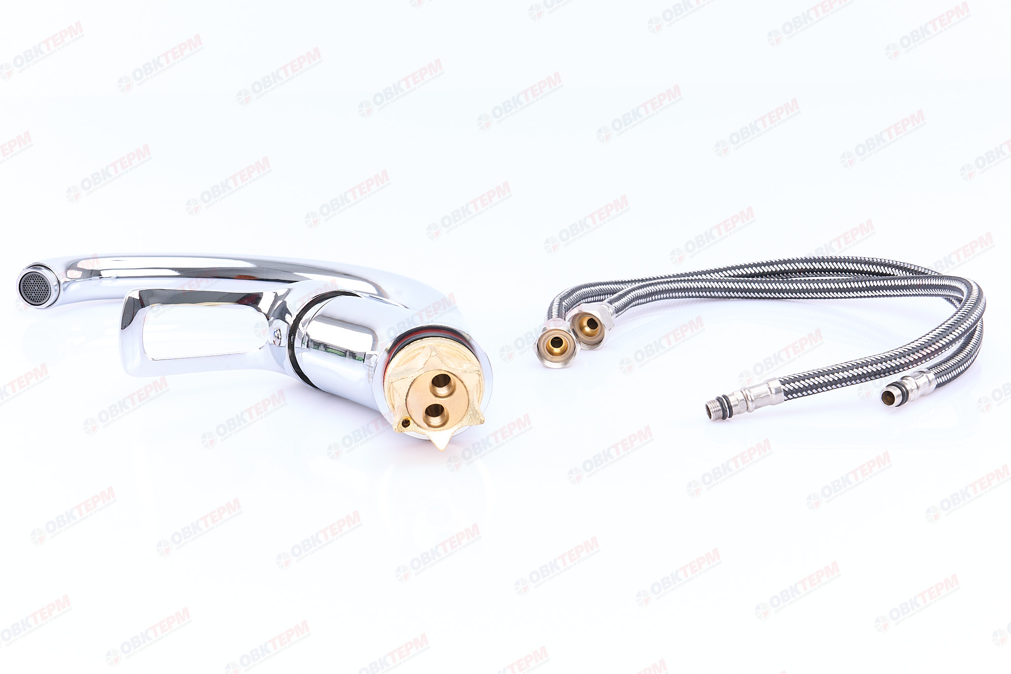 Смеситель д/кухни ZERIX DYU 281 Ø40 на ГАЙКЕ (10 шт/ящ) - Изображение №4