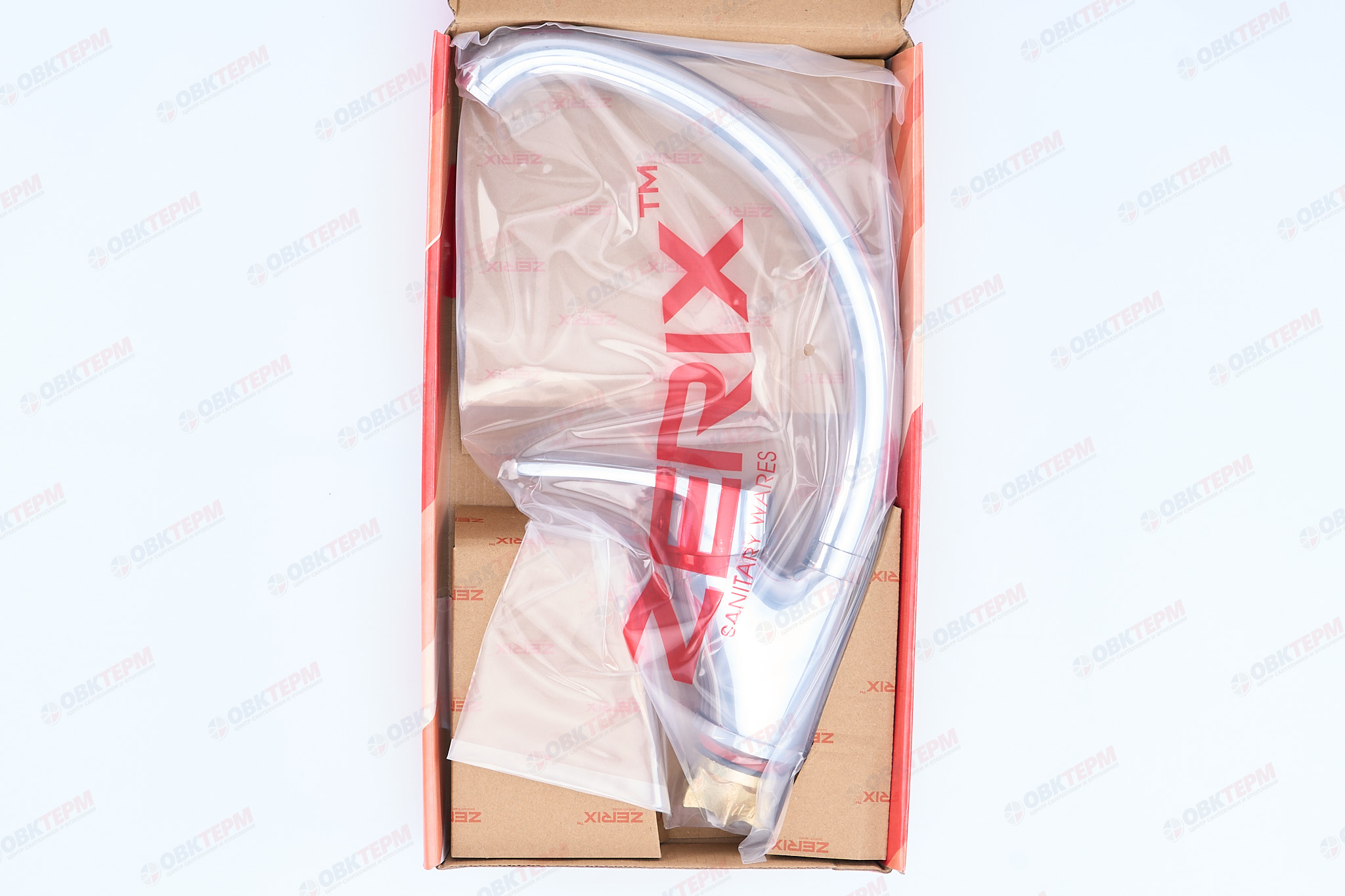 Смеситель д/кухни ZERIX DYU 281 Ø40 на ГАЙКЕ (10 шт/ящ) - Изображение №5