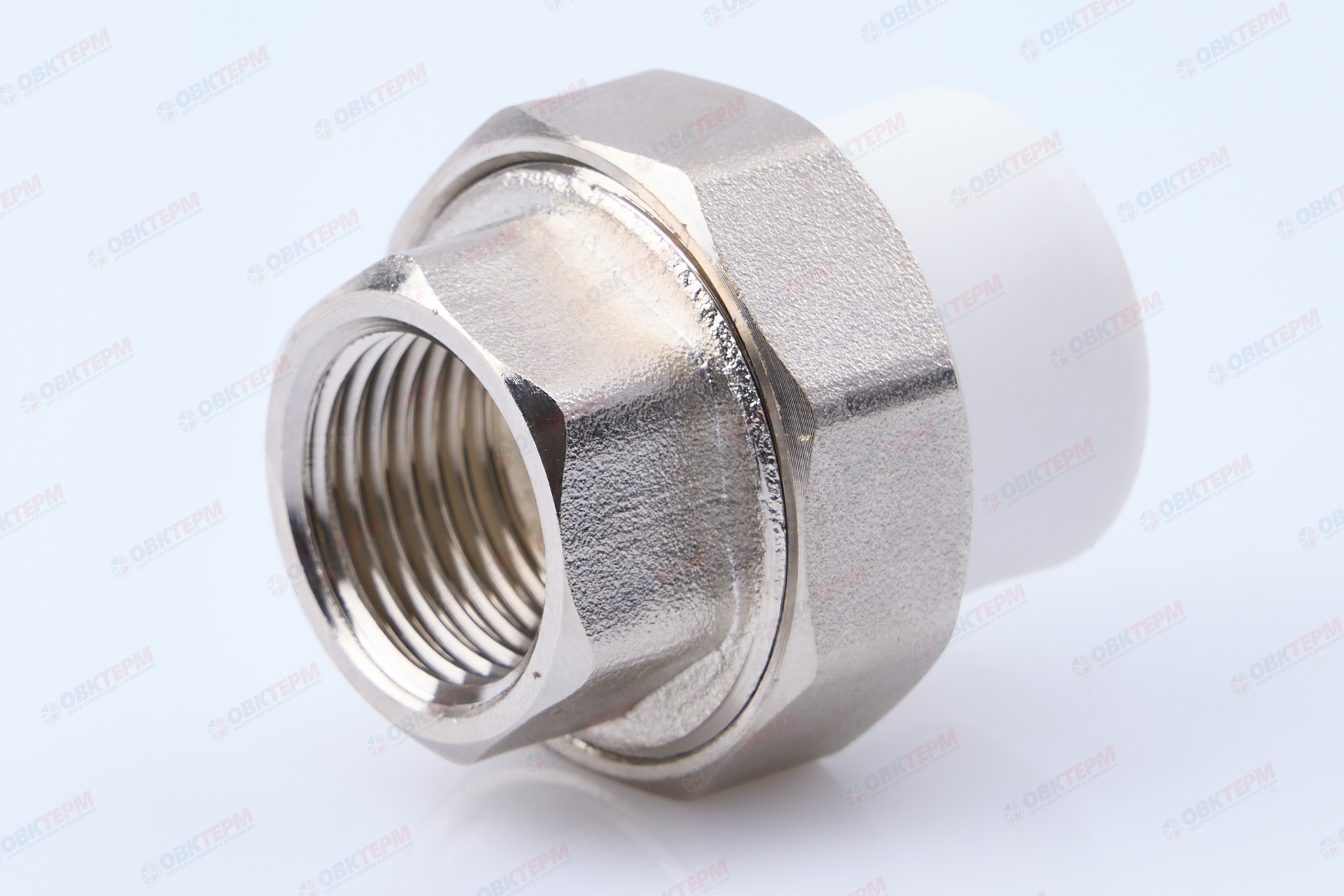 Разборное соединение  20 * 1/2" в    (белый)    (TIM) - Изображение №1