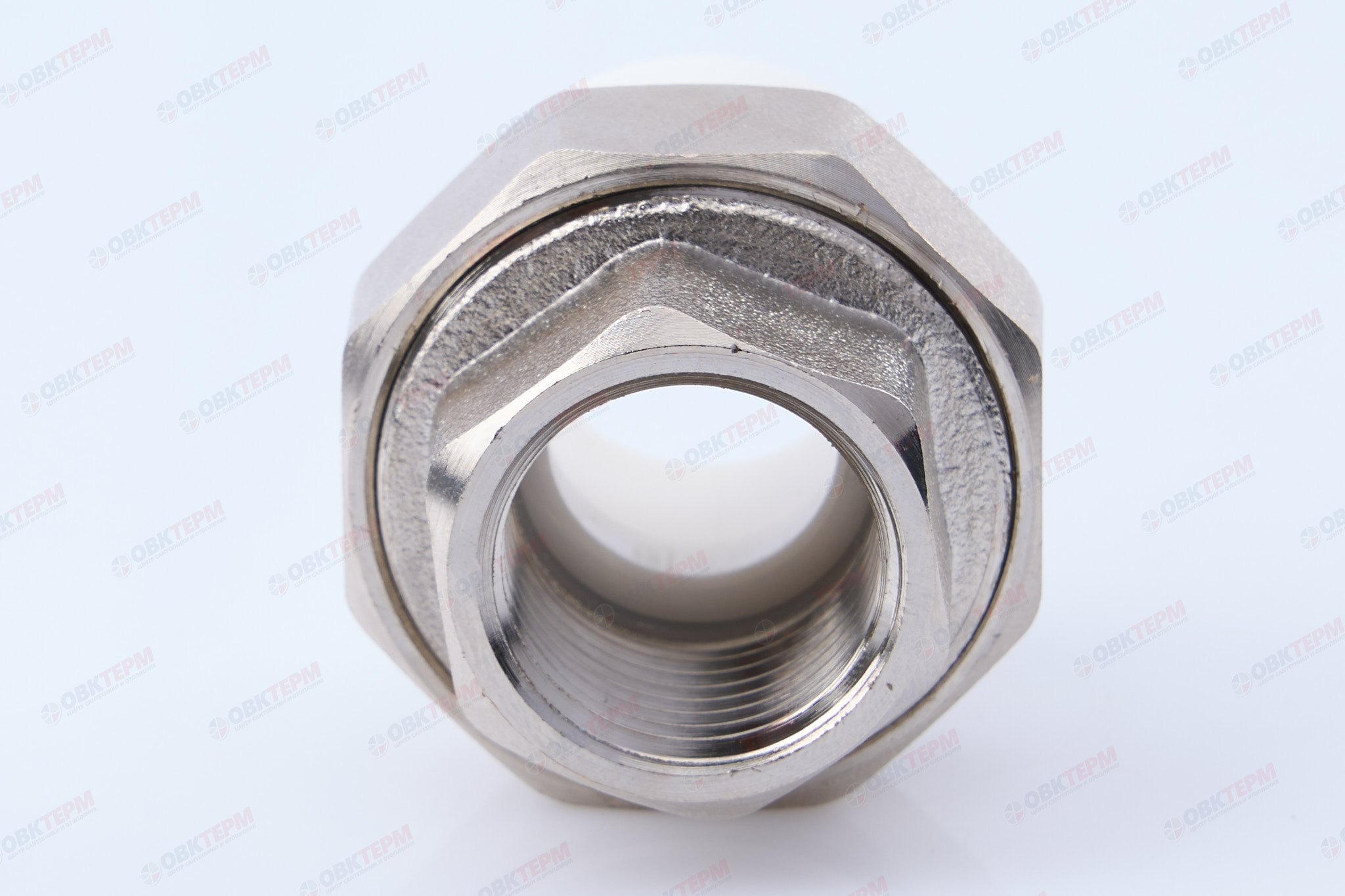 Разборное соединение  20 * 1/2" в    (белый)    (TIM) - Изображение №3