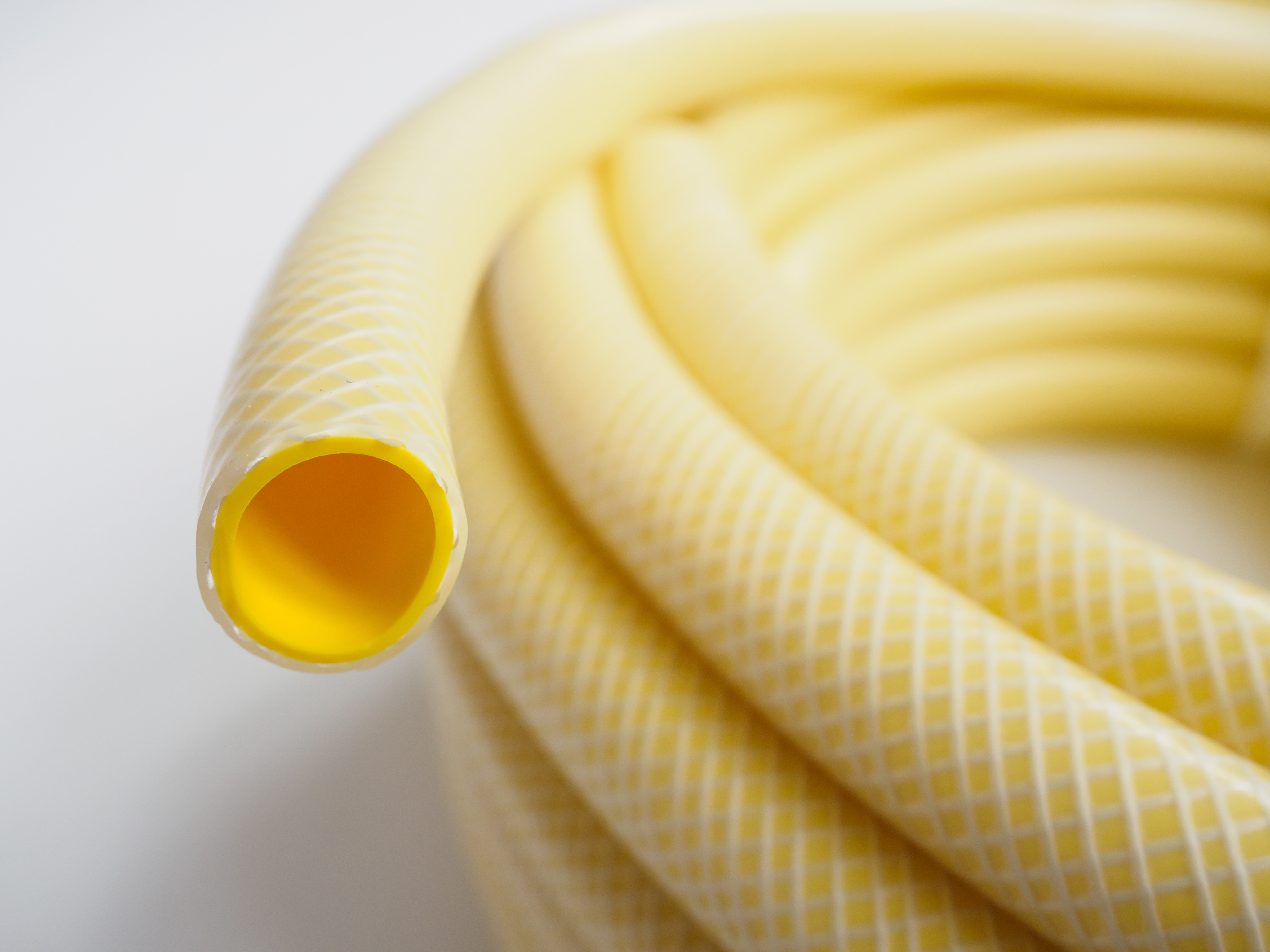 Шланг поливочный ТЭП  "Horke" RAIN, 1/2  3-х слойный,армированный,желтый/прозрачный  (Бухта 15м) - Изображение №2