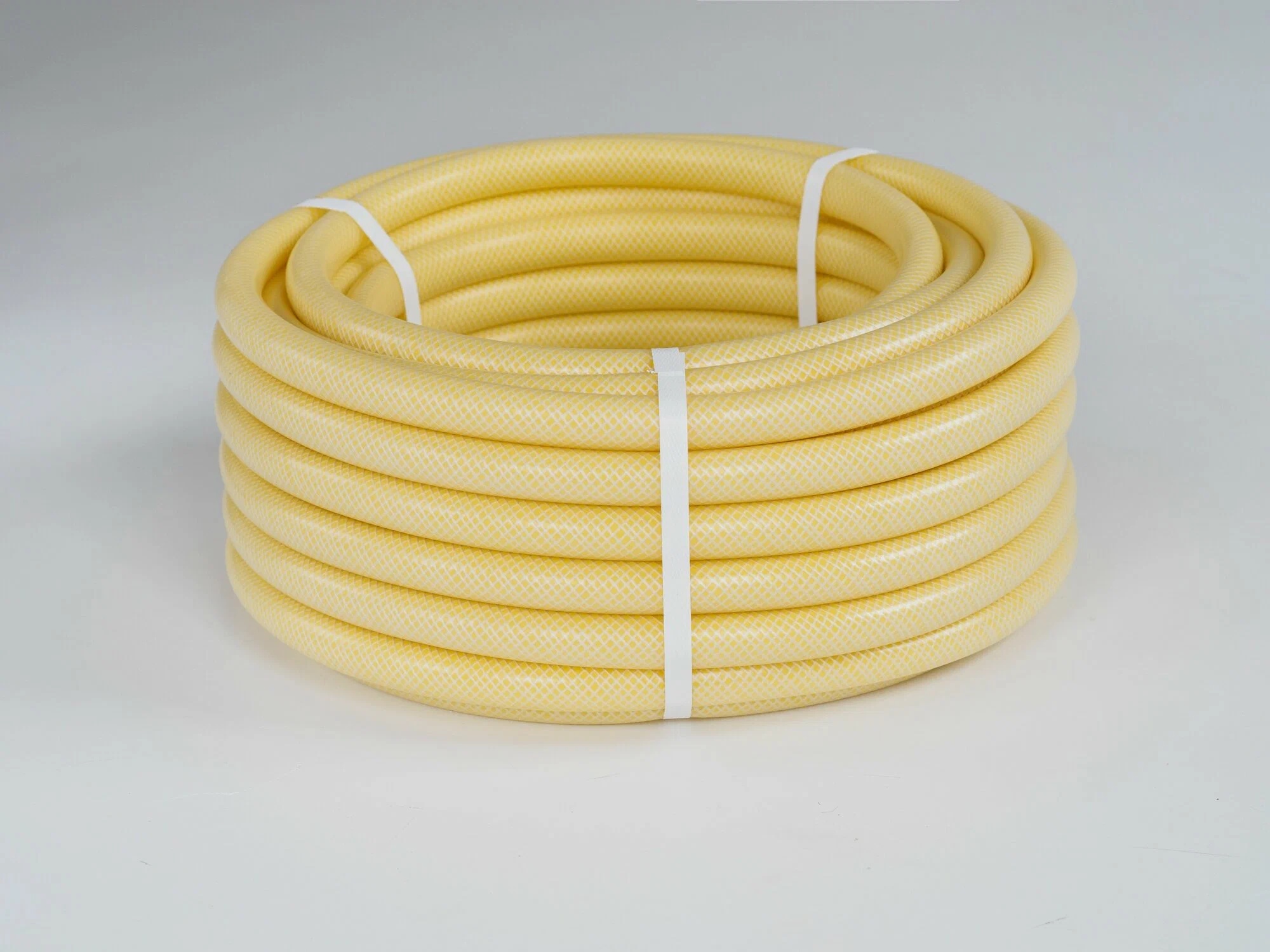 Шланг поливочный ТЭП  "Horke" RAIN, 1/2  3-х слойный,армированный,желтый/прозрачный  (Бухта 15м) - Изображение №3