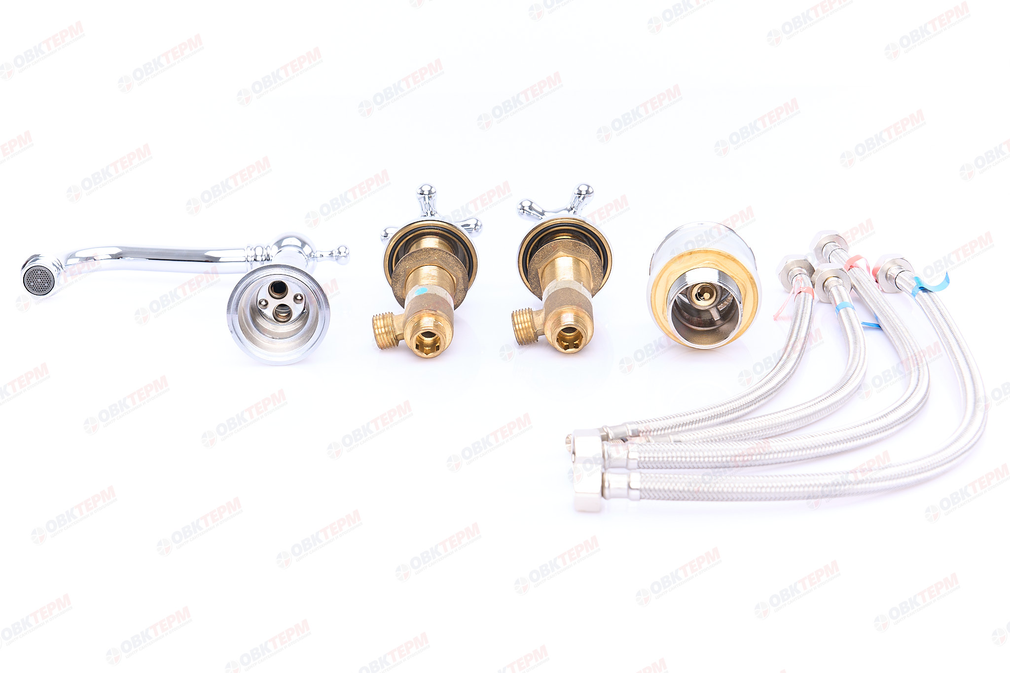 Смеситель д/раковины хром      G1163*        (ф35, на шпильке)        GAPPO - миниатюра №4