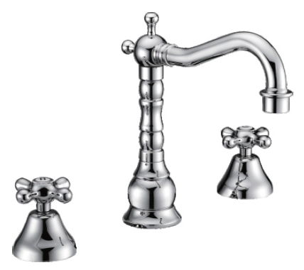 Смеситель д/раковины хром      G1163*        (ф35, на шпильке)        GAPPO - изображение №1