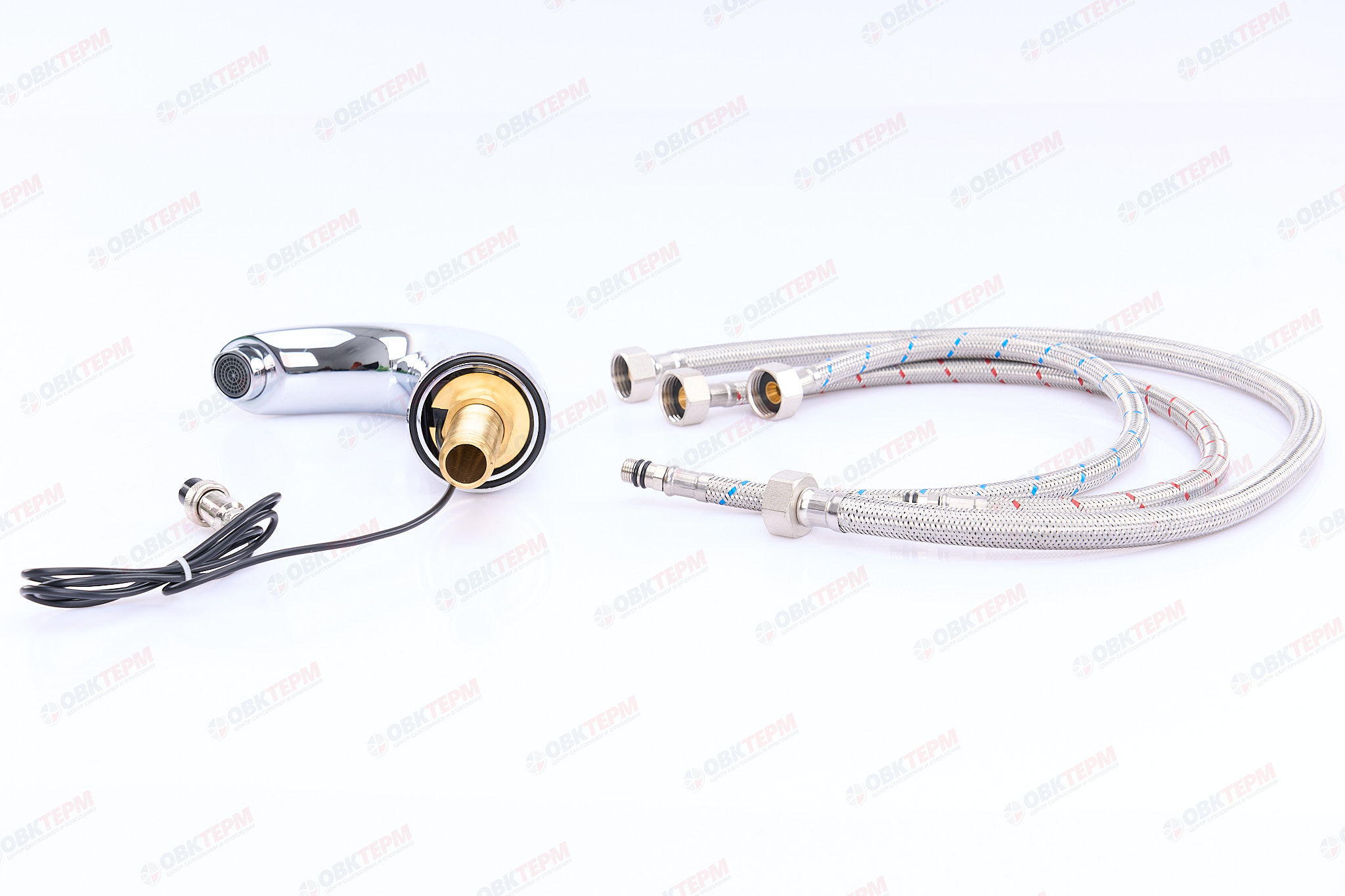 Смеситель д/раковины сенсорный GAPPO G517 латунь /хром  (сенсор, на шпильке) - миниатюра №11